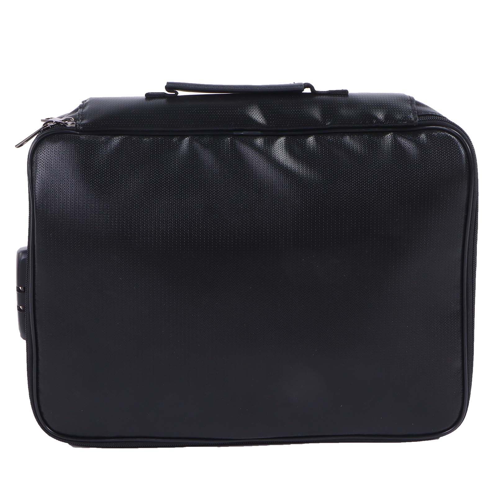 Portable Document Bag Fireproof Waterproof File Organizer for Home Office Use view 2