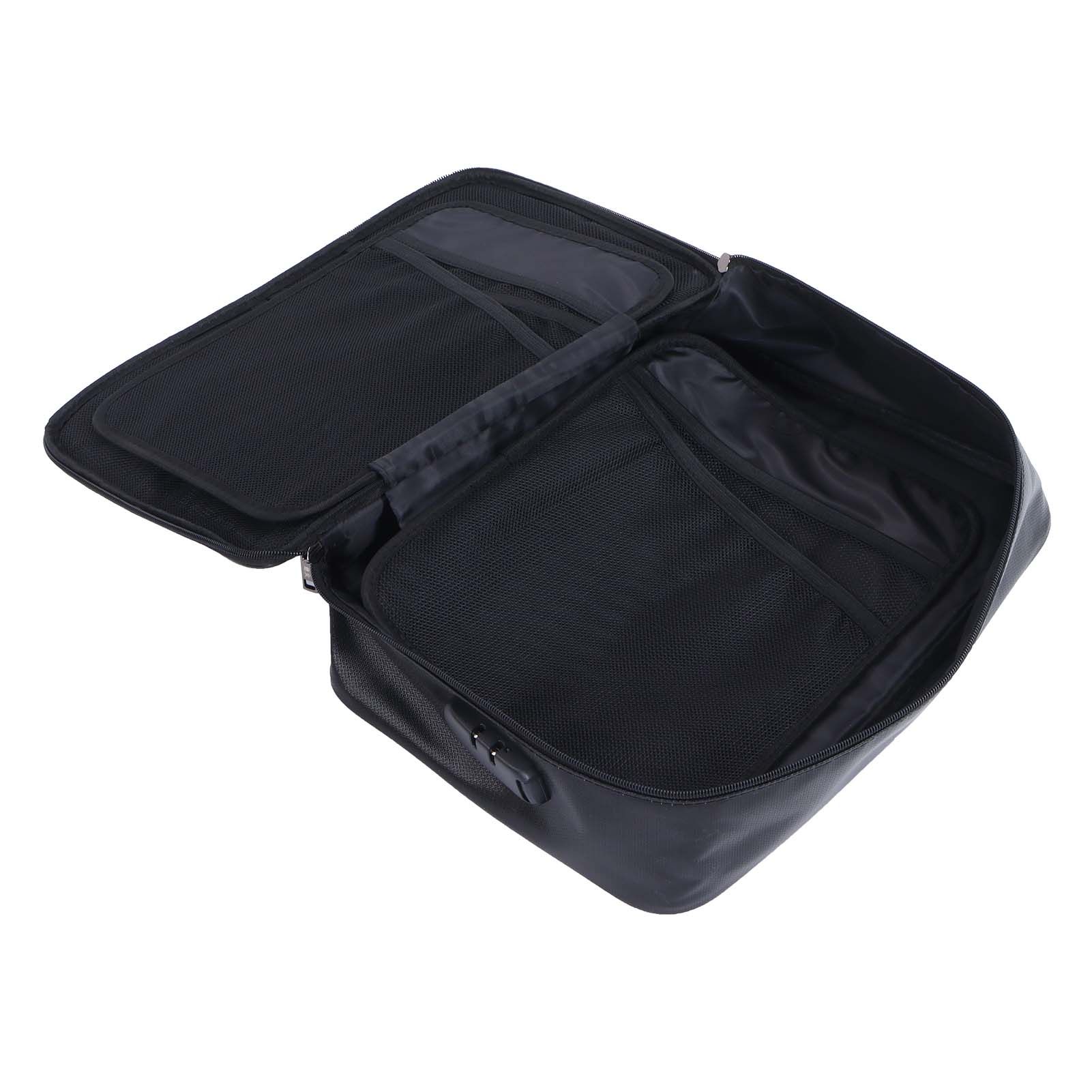 Portable Document Bag Fireproof Waterproof File Organizer for Home Office Use view 3