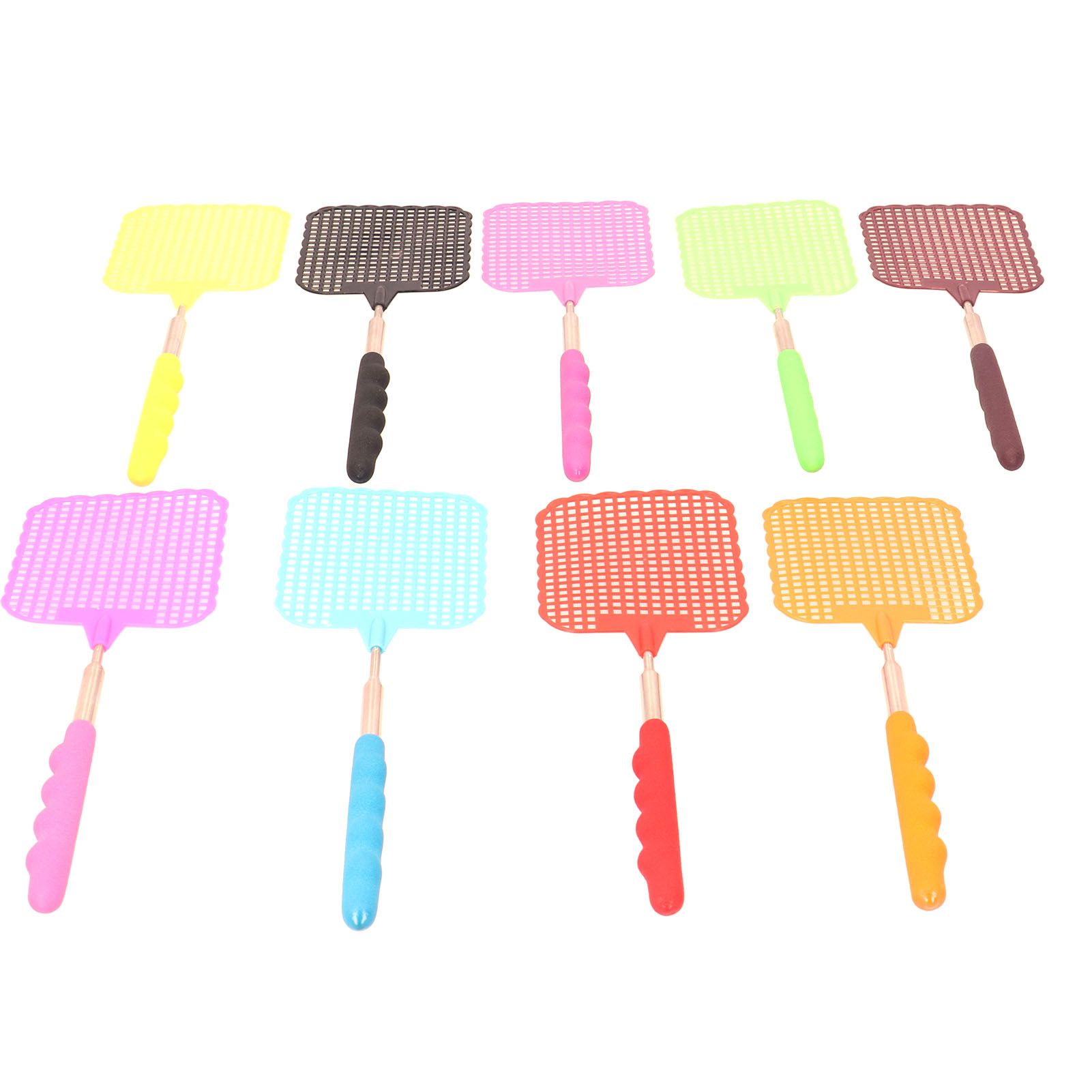 9PCS Mini Fly Swatter with Retractable Stainless Steel Rod for Home Dormitory view 9