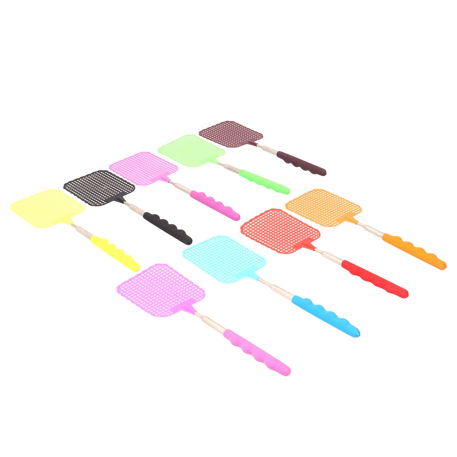 9PCS Mini Fly Swatter with Retractable Stainless Steel Rod for Home Dormitory view 10