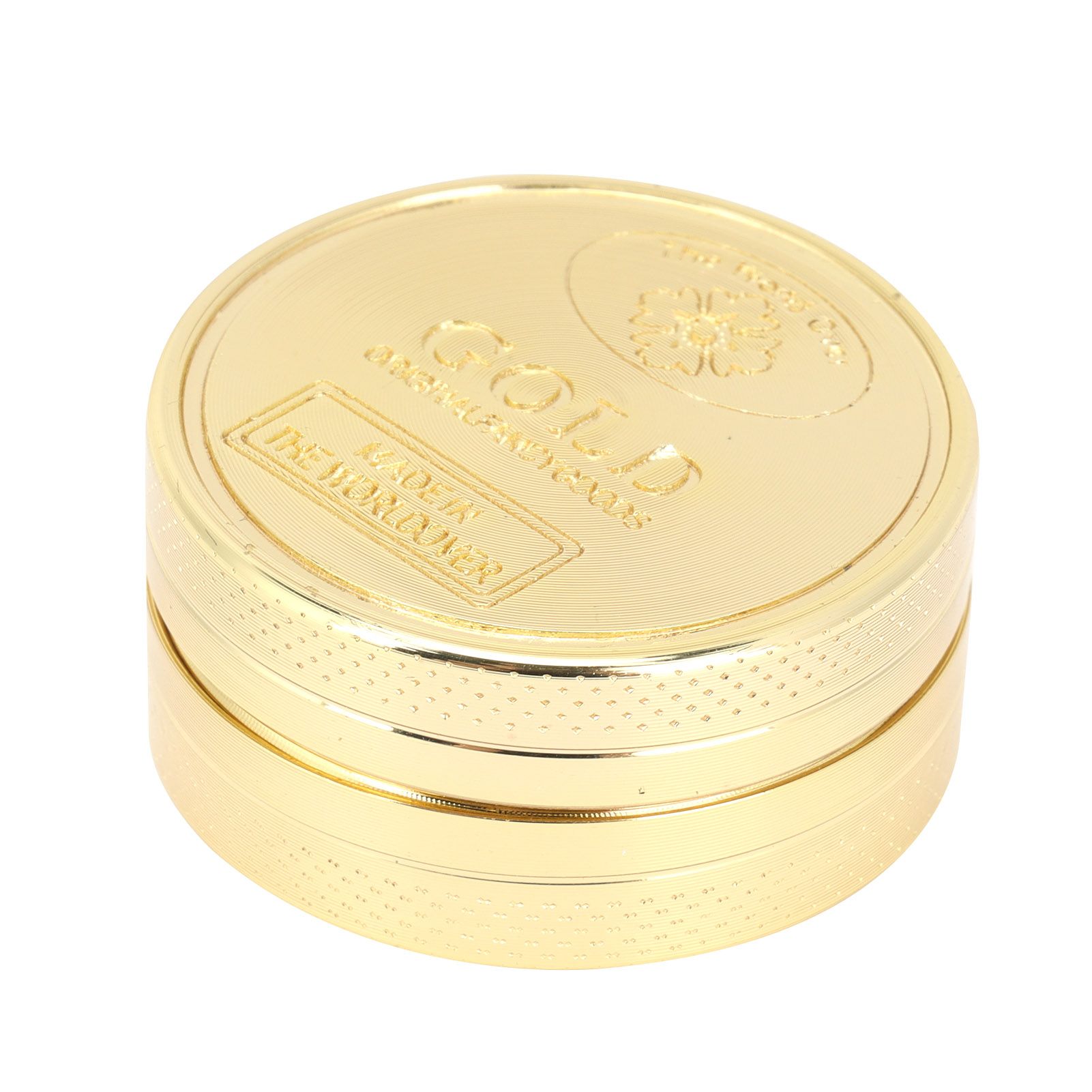 Golden Smoke Grinder Portable Mini Zinc Alloy Smoke Leaf Crusher Crushing view 6