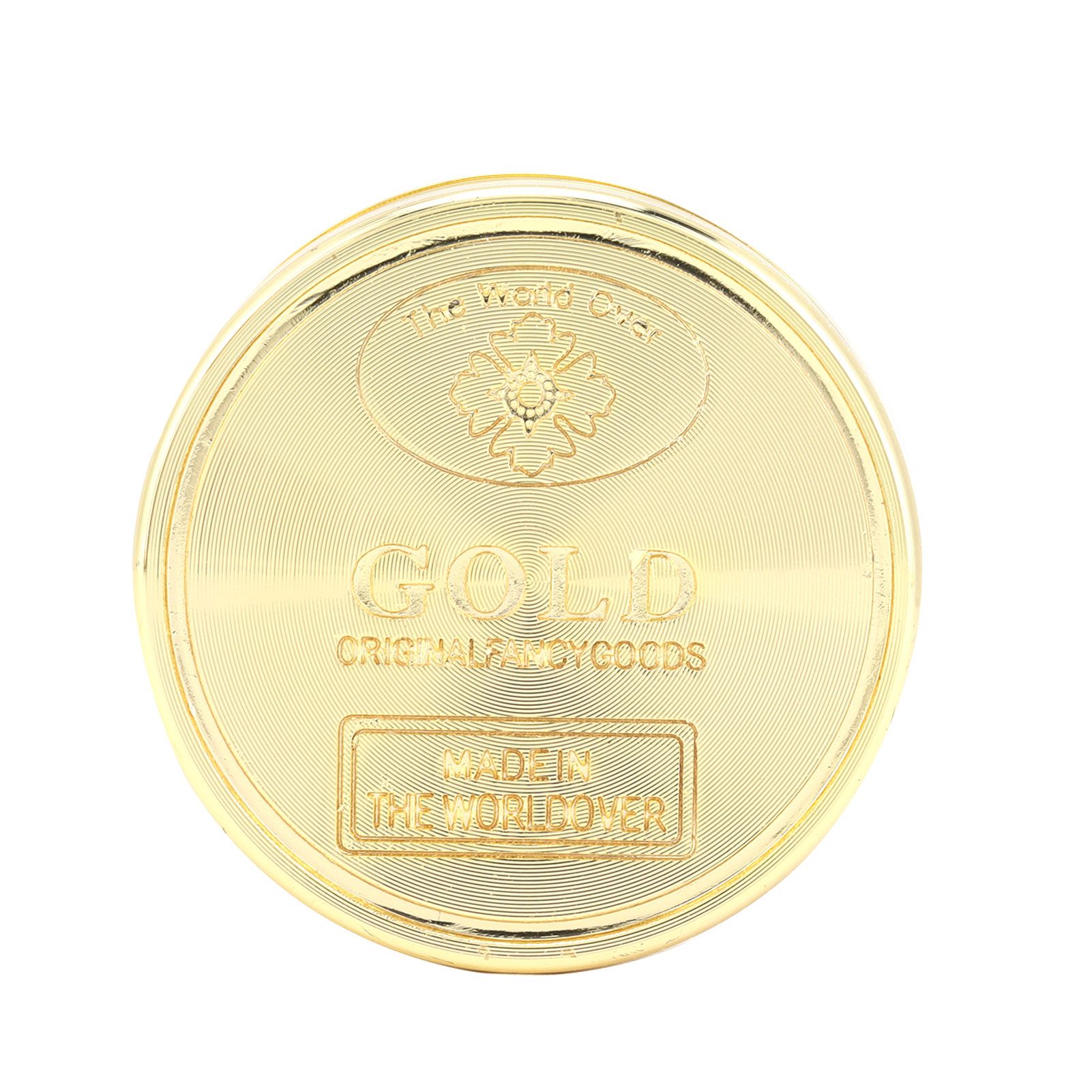 Golden Smoke Grinder Portable Mini Zinc Alloy Smoke Leaf Crusher Crushing view 7