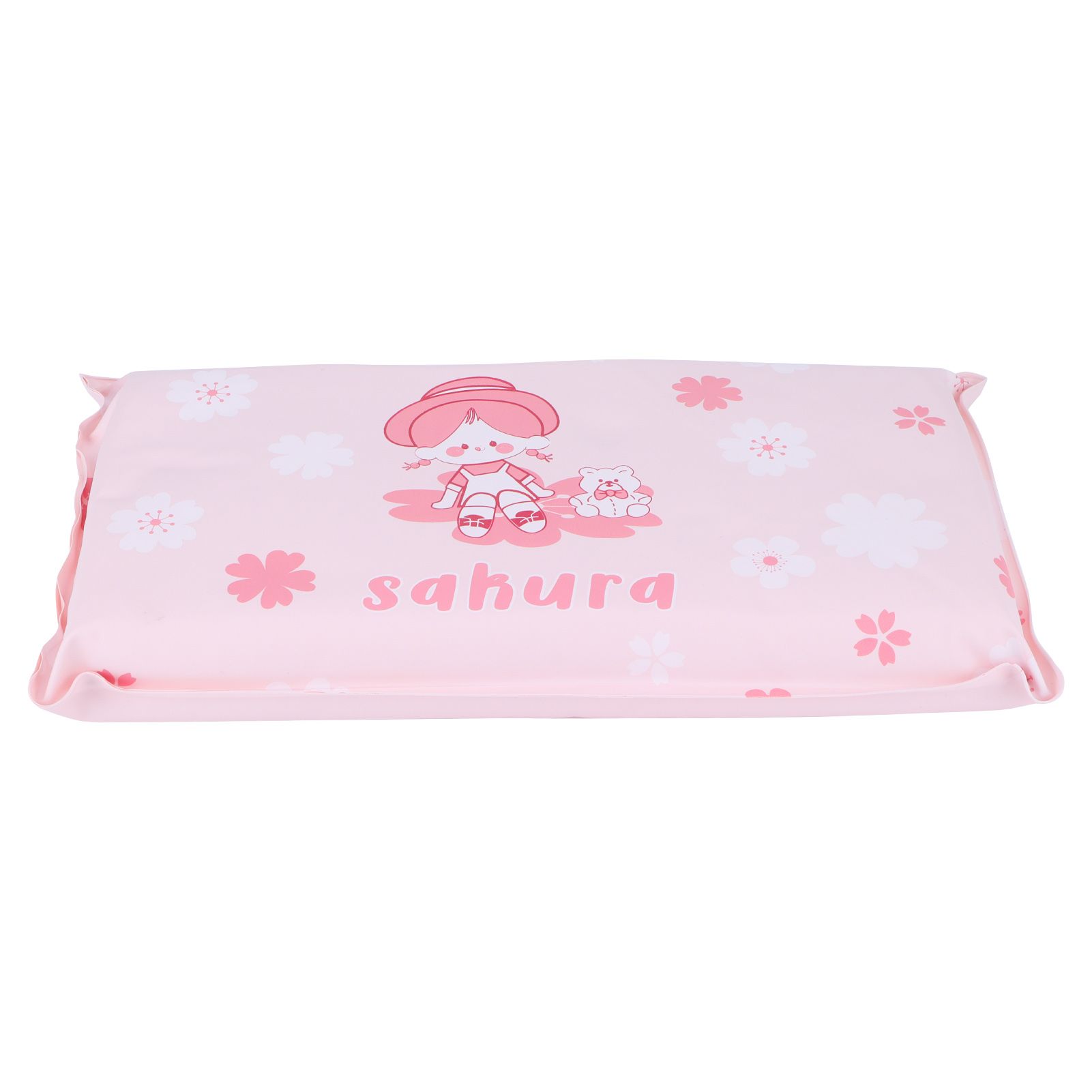 Cooling Pillow Folding Temperature Reduction Ice Crystal Napping Pillow for