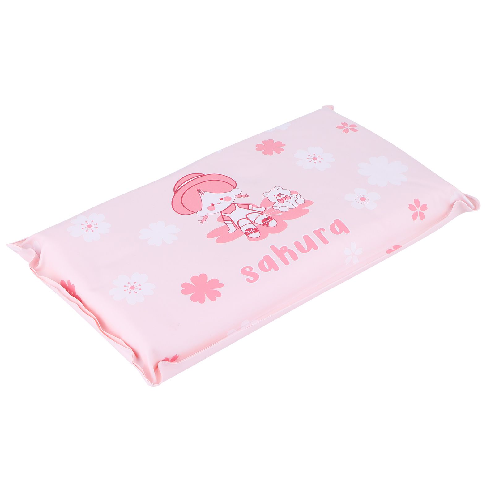 Cooling Pillow Folding Temperature Reduction Ice Crystal Napping Pillow for view 3