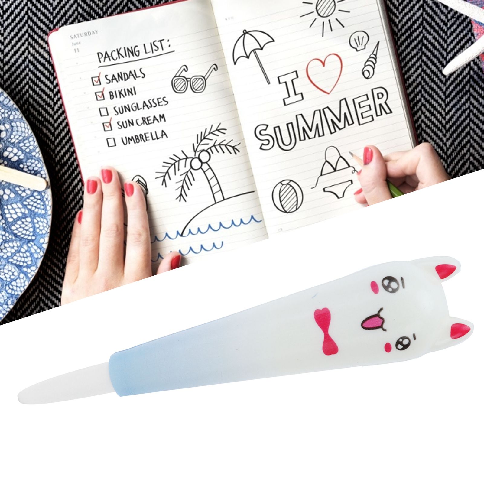 Decompression Pen Cute Innovative Pressure Release Pen Toy for Home Office view 11