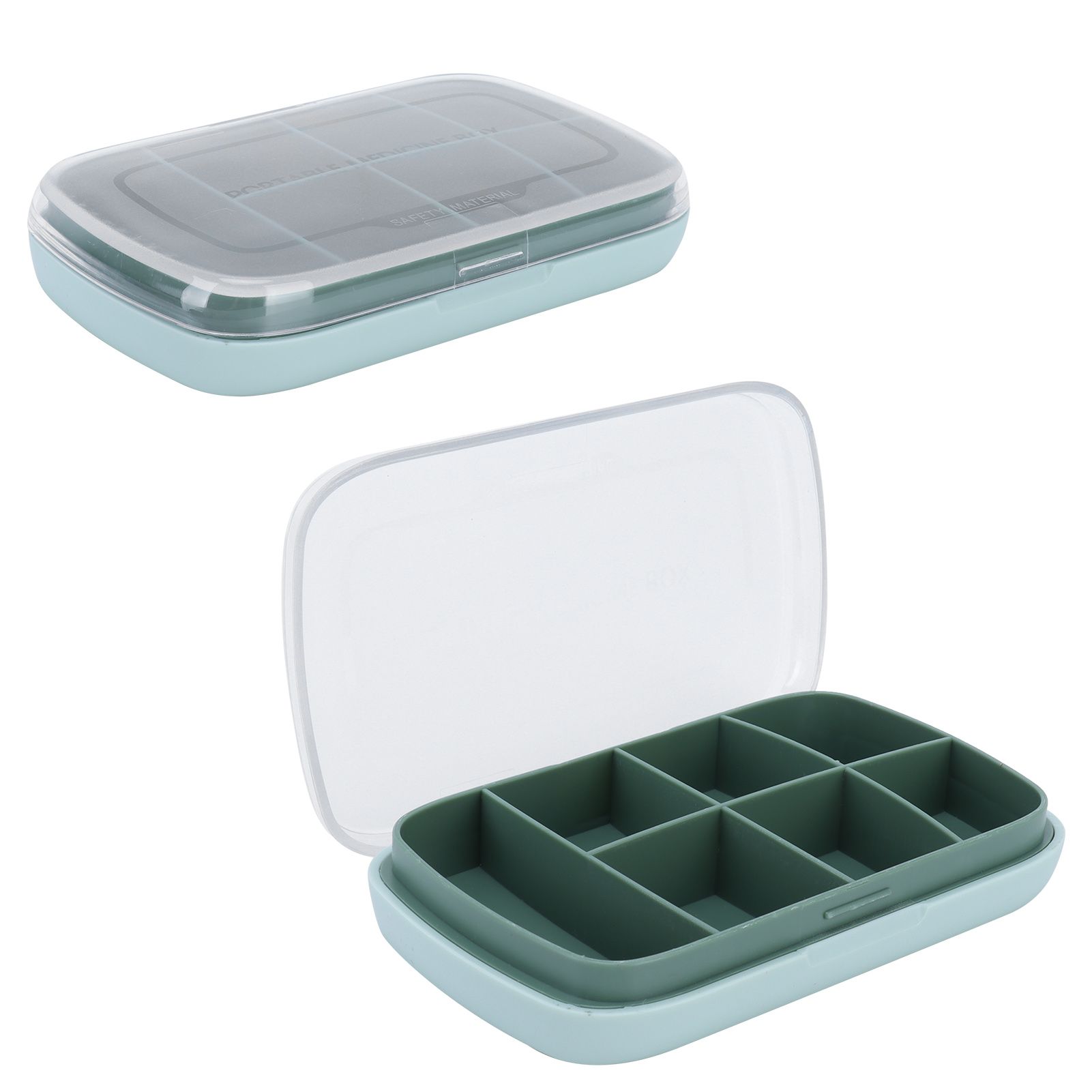 Portable Sealed Tablet Box 7Grid LargeCapacity Storage Medicine Container view 7
