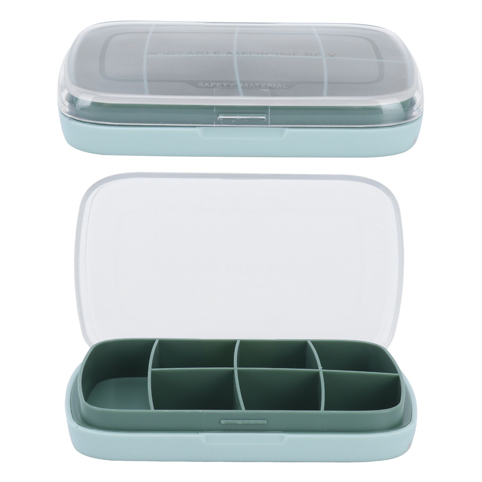 Portable Sealed Tablet Box 7Grid LargeCapacity Storage Medicine Container view 8