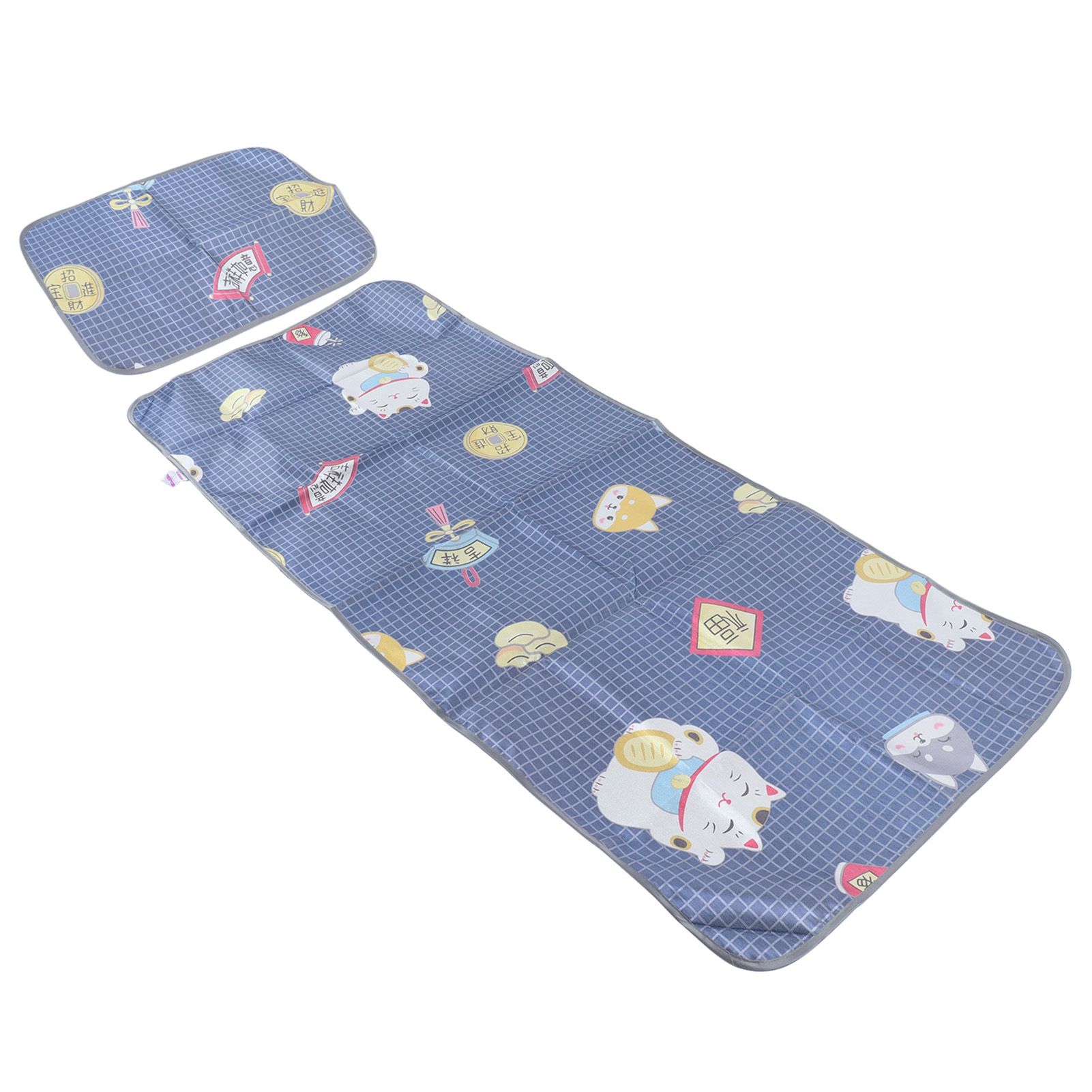 Summer Cool Mat Washable Folding Sleeping Cooling Mat Bedspread with Pillow view 6