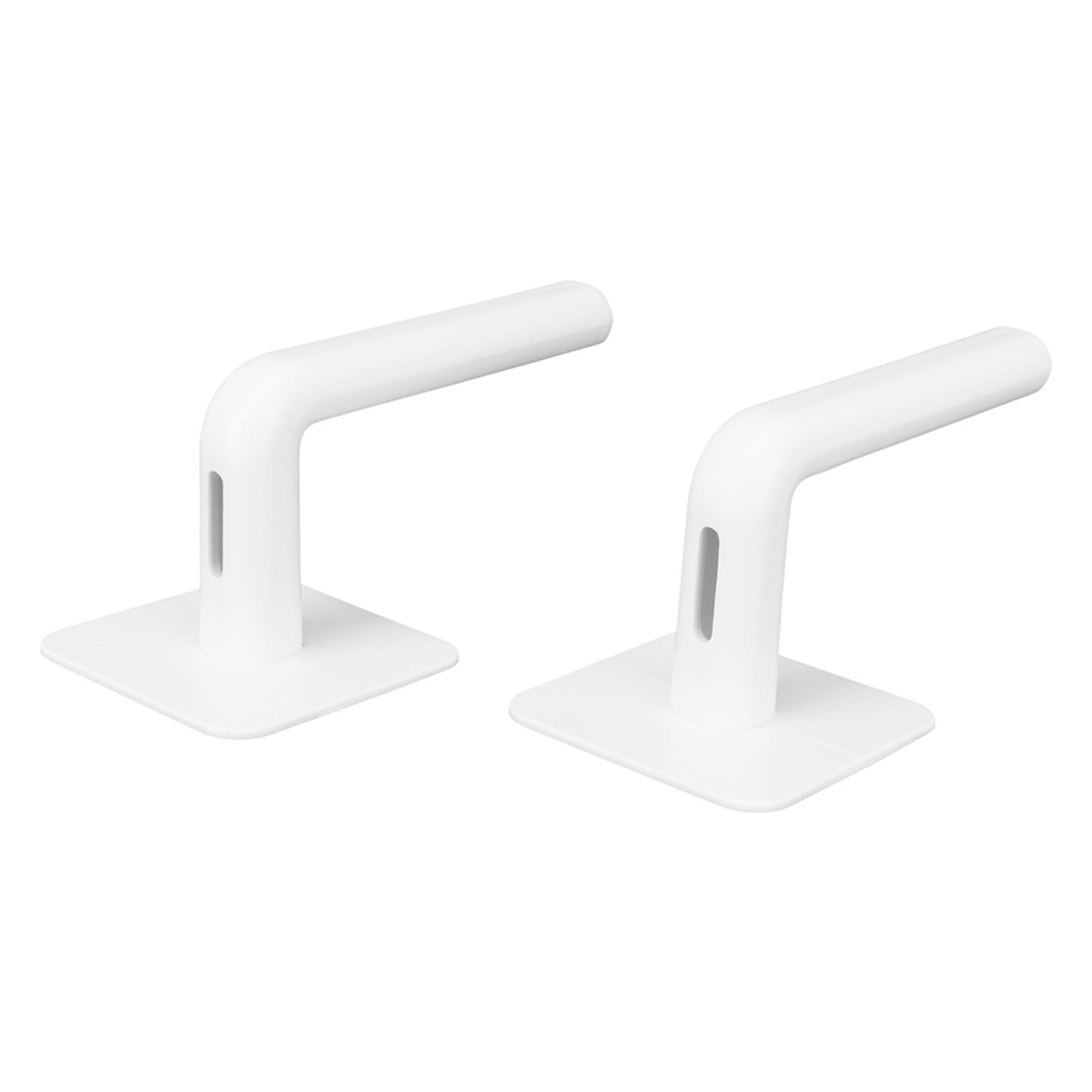 2Pcs Storage Stand WallMounted PunchFree Roll Paper Shelf Organizer for view 6
