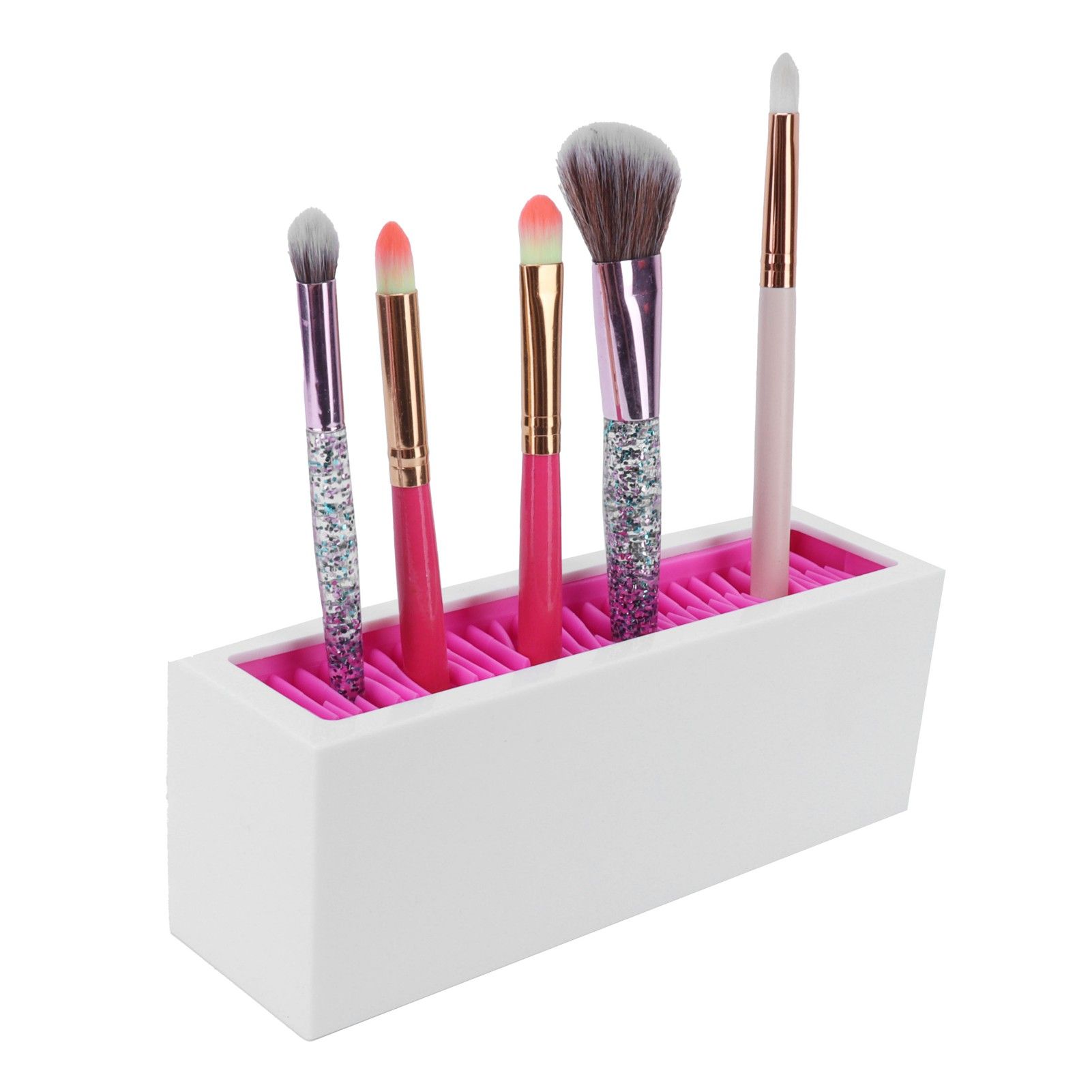 Silicone Cosmetic Storage Box Lipstick Makeup Storage Organizer Case Container view 10