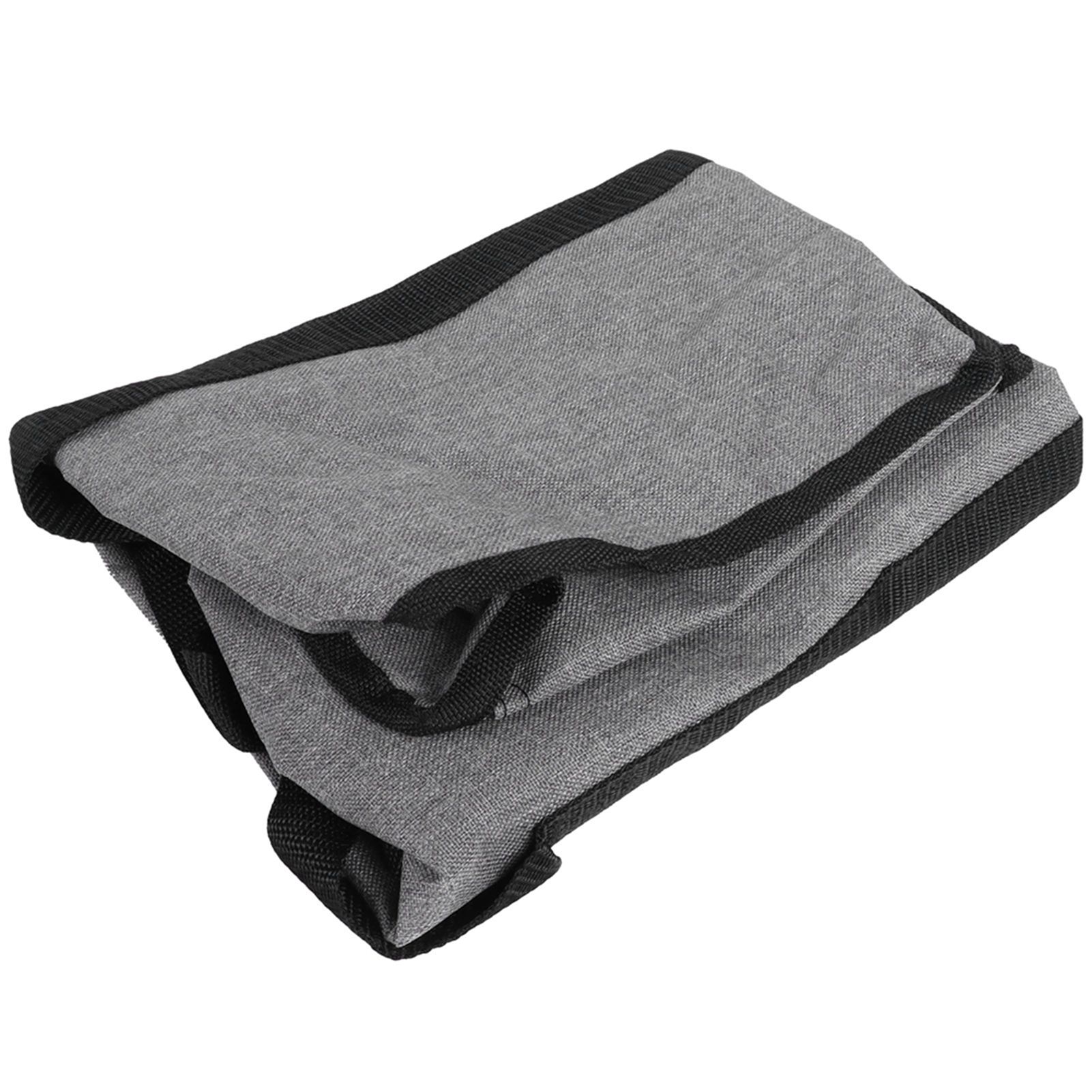 PVC Storage Bag Organizer Dustproof Zippered Tote Bag with Handles Home Travel view 3
