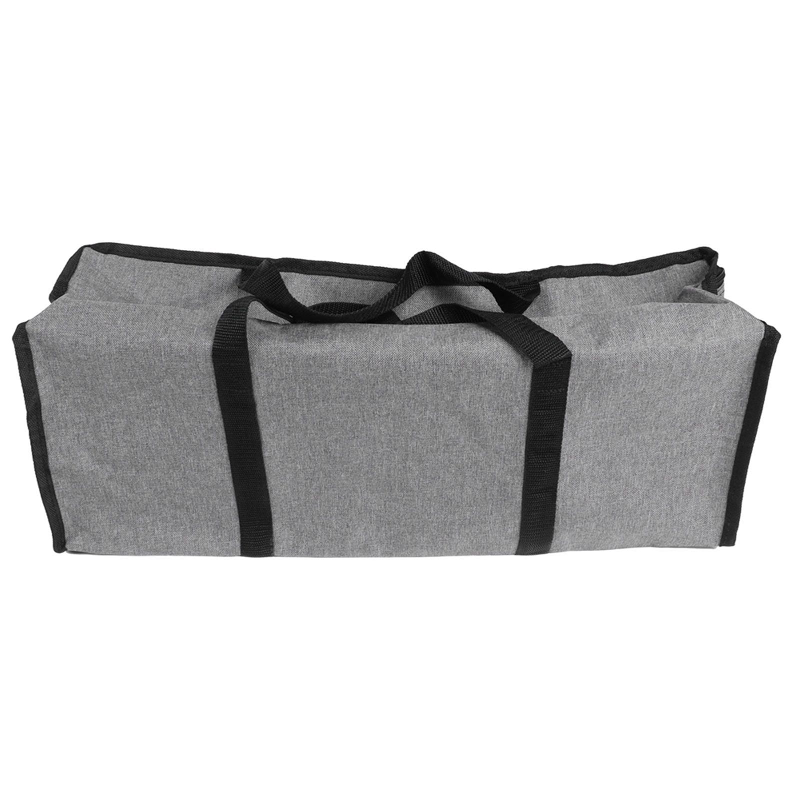 PVC Storage Bag Organizer Dustproof Zippered Tote Bag with Handles Home Travel view 8