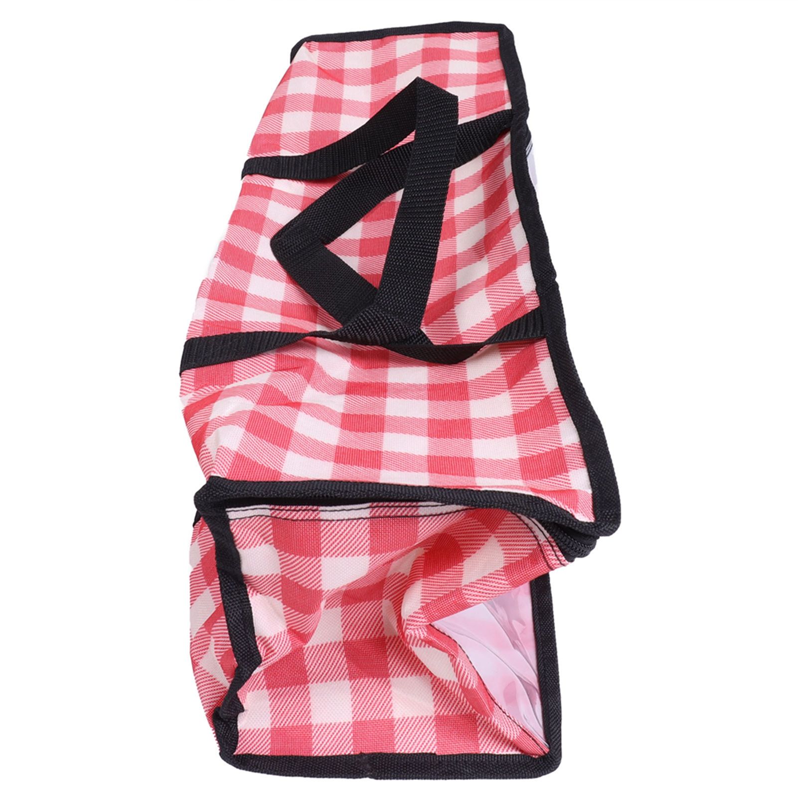 PVC Storage Bag Organizer Dustproof Zippered Tote Bag with Handles Home Travel view 7