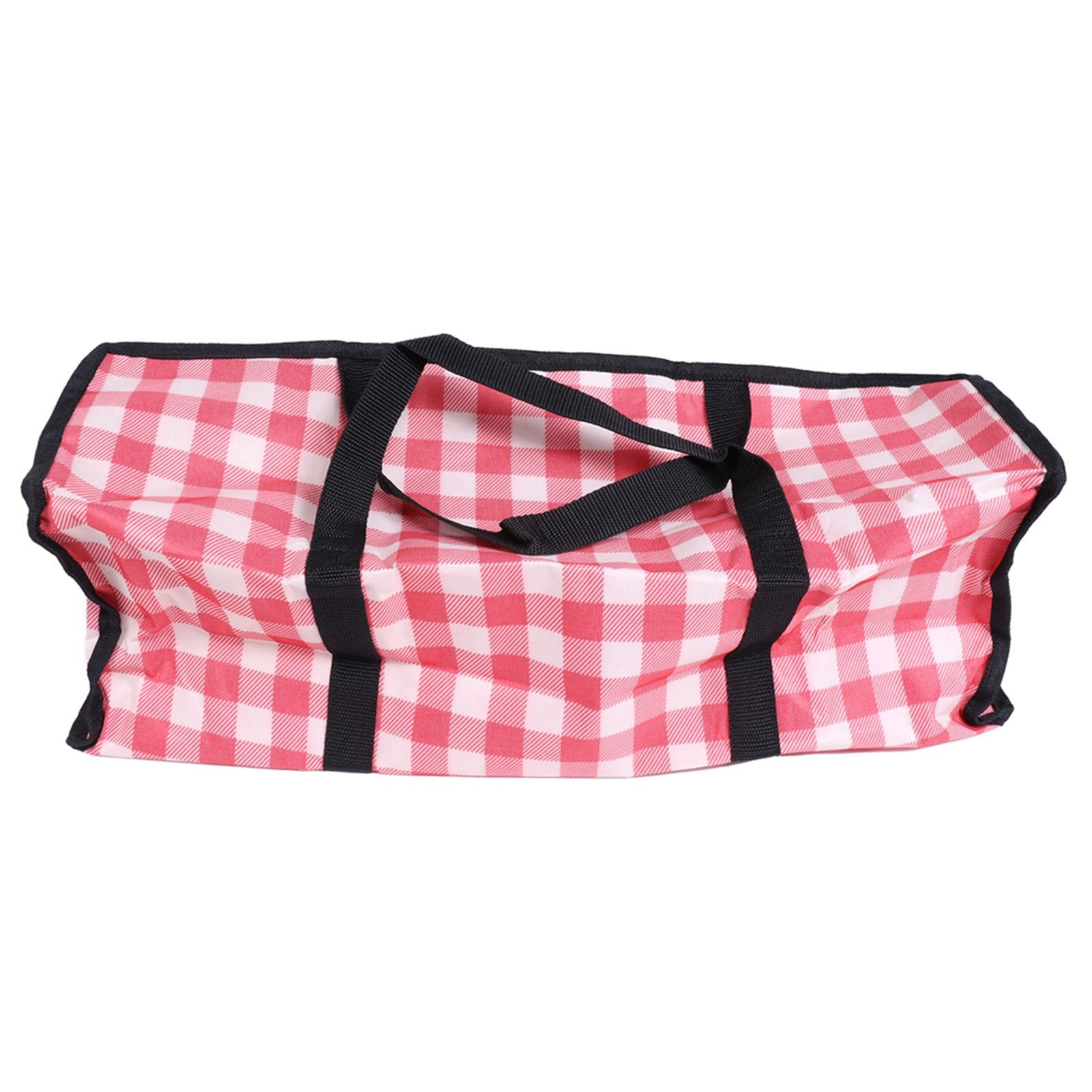 PVC Storage Bag Organizer Dustproof Zippered Tote Bag with Handles Home Travel view 8