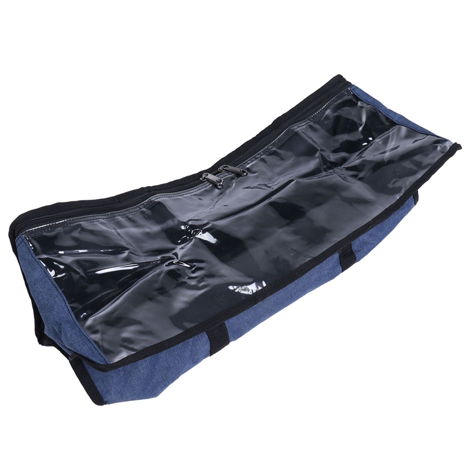 PVC Storage Bag Organizer Dustproof Zippered Tote Bag with Handles Home Travel view 9