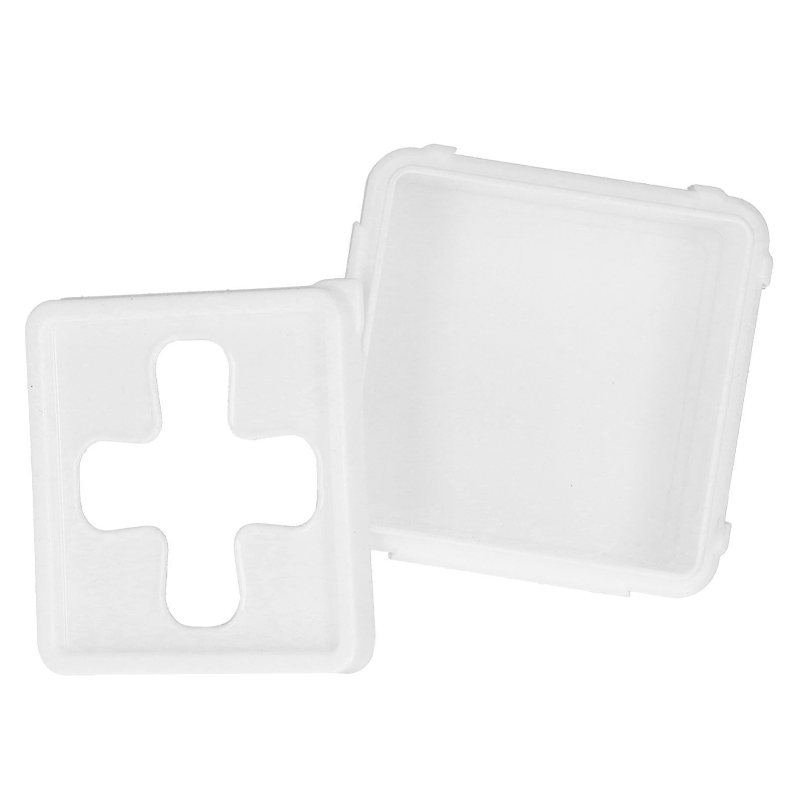 Small Square Storage Box Cross Mouth Desktop Organizer for Tissue Coin Small view 9