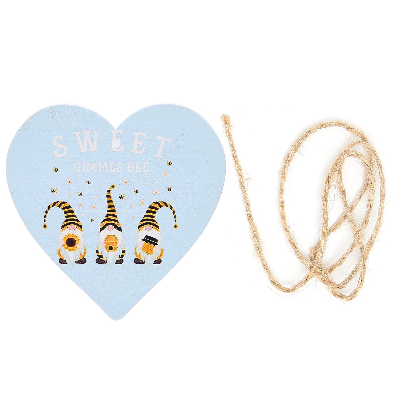 Wooden Love Heart Pendant Love Wood Chips DIY Craft for Wedding Party view 2