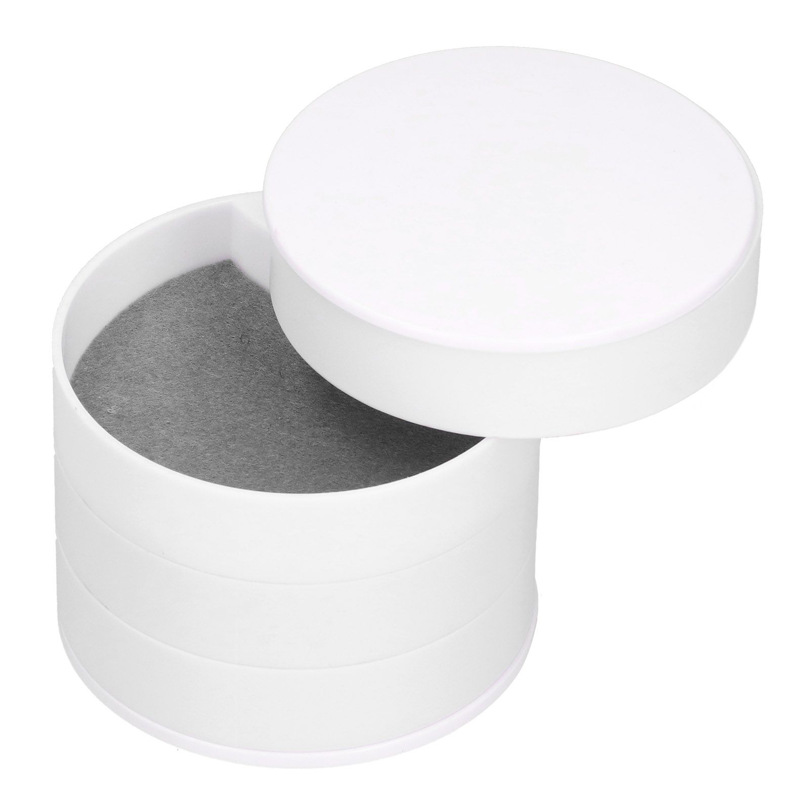 MultiLayer Jewelry Box Dustproof Rotating Storage Container Organizer for view 3