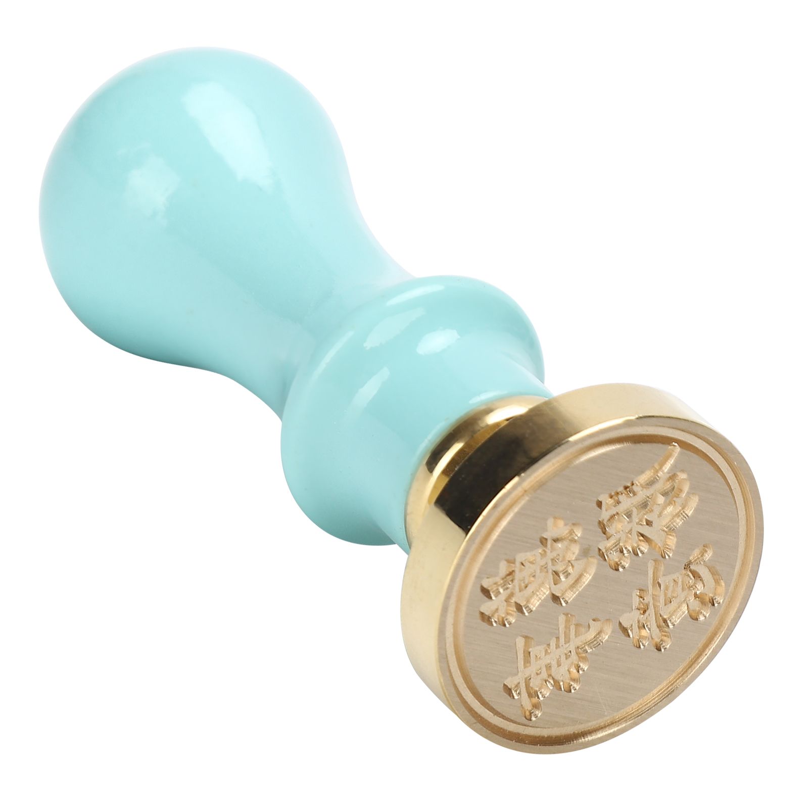 Mini Wax Seal Handle Vintage Envelope Invitation Card Sealed Stamp Handicrafts view 4