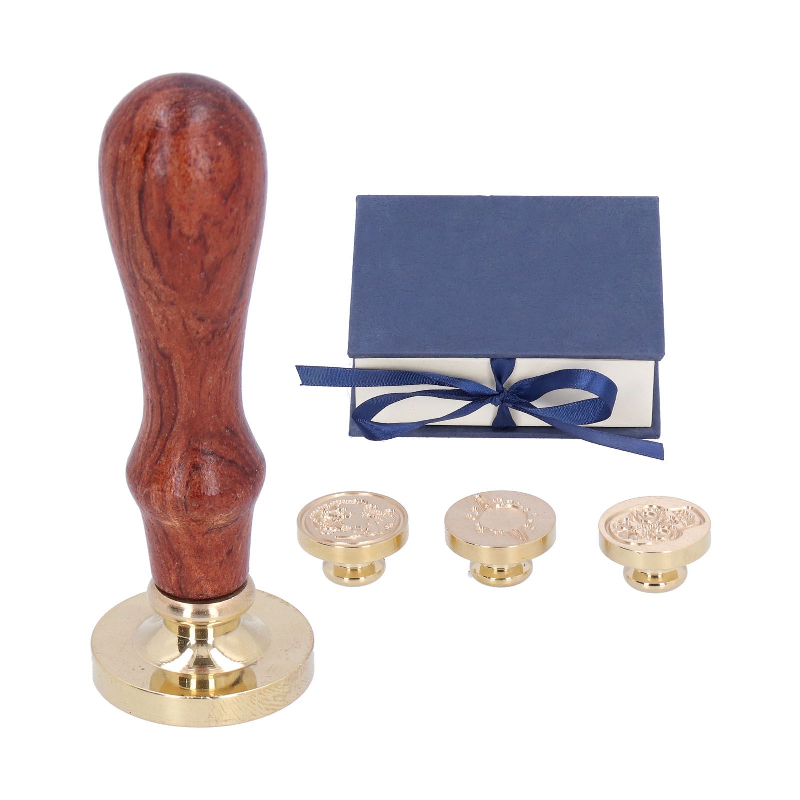 Sealing Wax Stamp Handle Kit Innovative Seal Stamp Handicrafts Wedding Card view 2