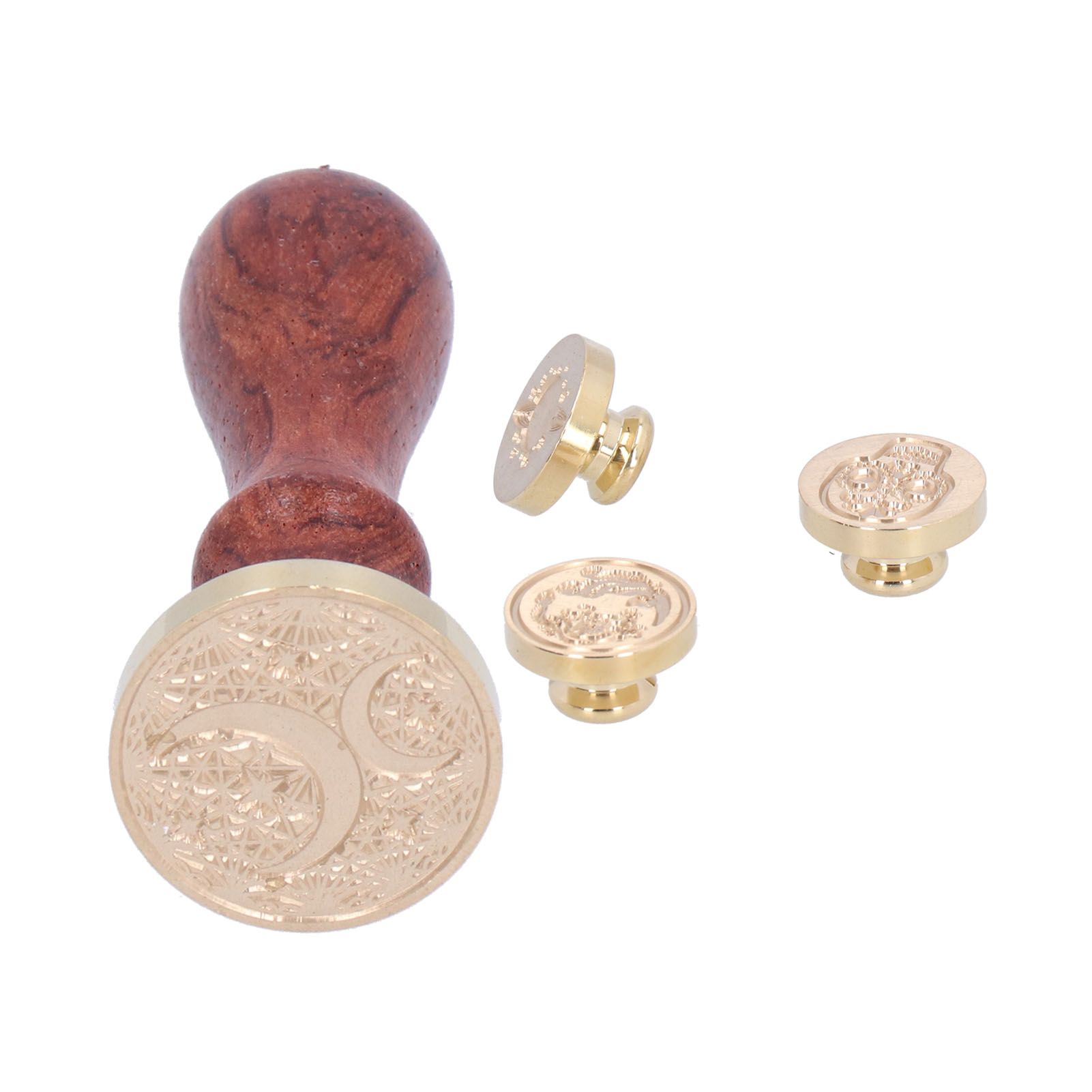Sealing Wax Stamp Handle Kit Innovative Seal Stamp Handicrafts Wedding Card view 3