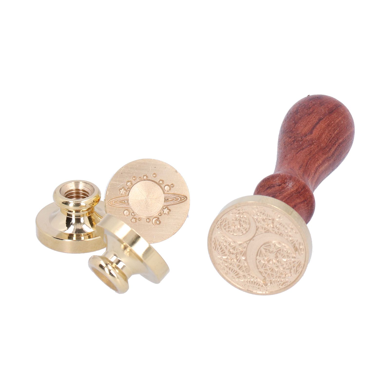 Sealing Wax Stamp Handle Kit Innovative Seal Stamp Handicrafts Wedding Card view 7