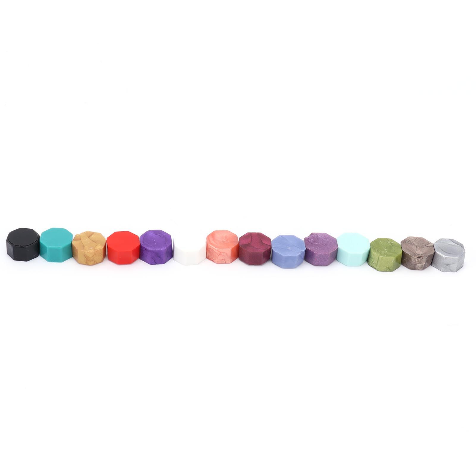 1450Pcs Seal Stamp Wax Colorful Octagonal Sealing Wax Beads for Envelopes view 6
