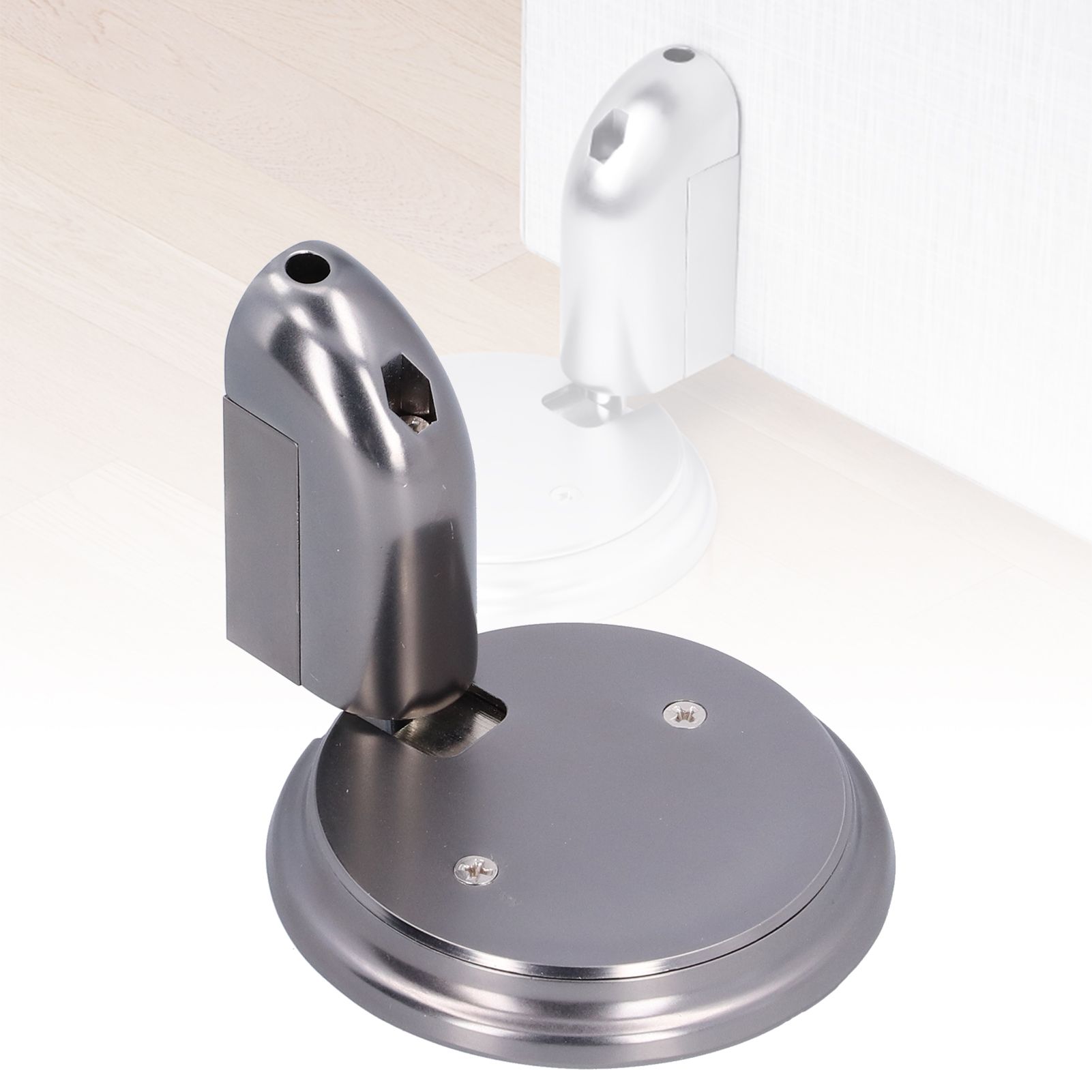 Push Type Mechanical Door Stopper Windproof Mute Zinc Alloy Door Catch Holder view 11