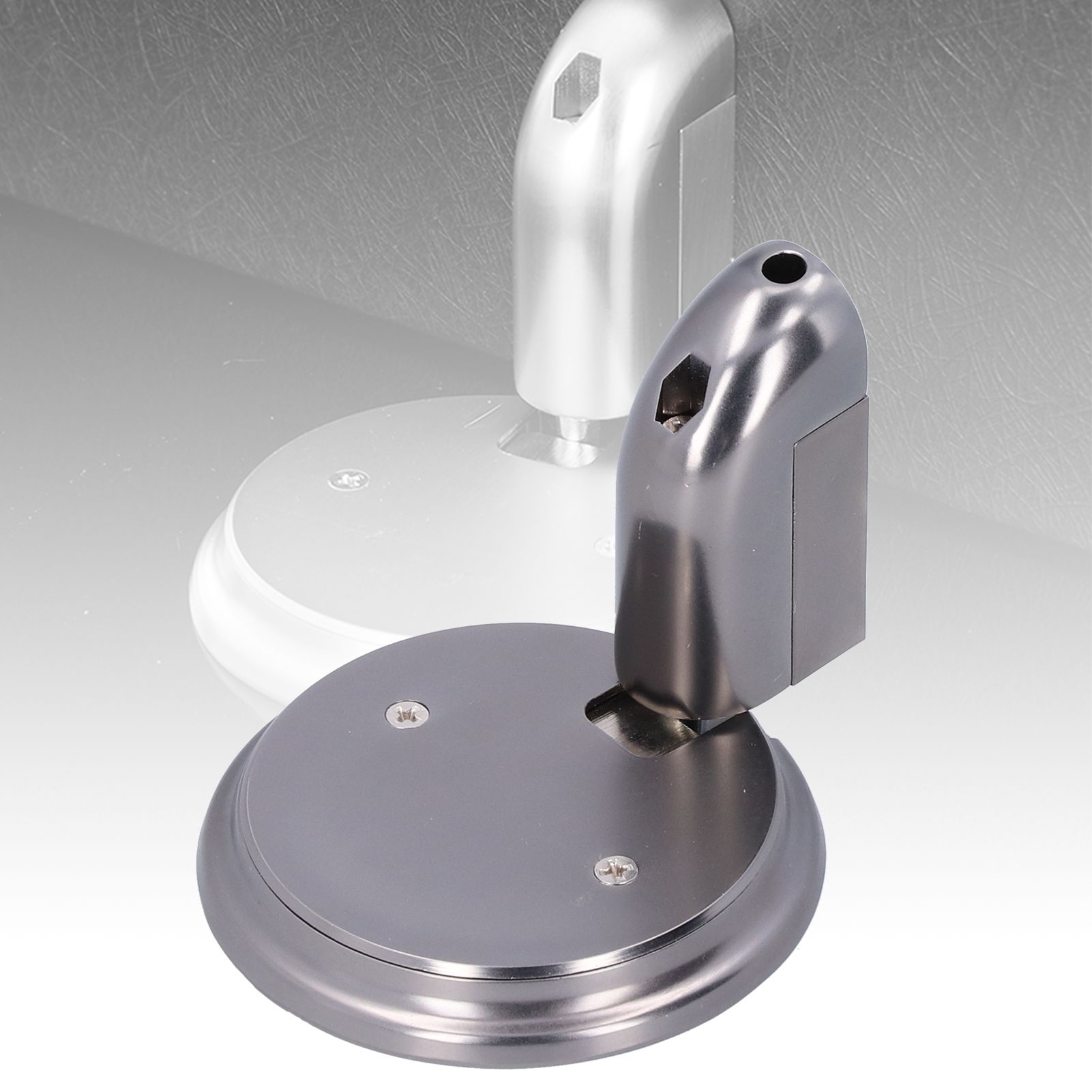 Push Type Mechanical Door Stopper Windproof Mute Zinc Alloy Door Catch Holder view 12