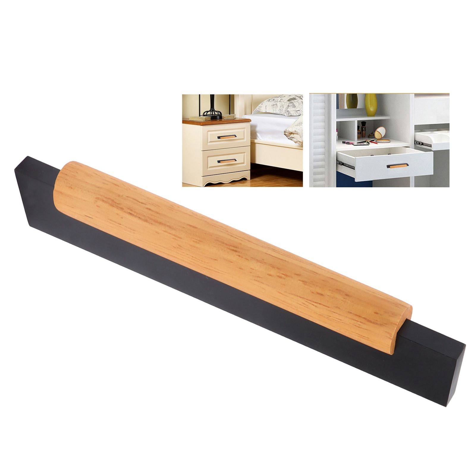 Door Handle Nordic Modern Pine Handle European Style Cupboard Wardrobe Drawer view 12
