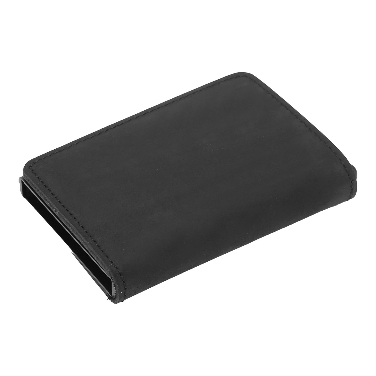 Fashion Slim Credit Card Holder Small Metal Wallet Money Clip Card Bag for Men view 7