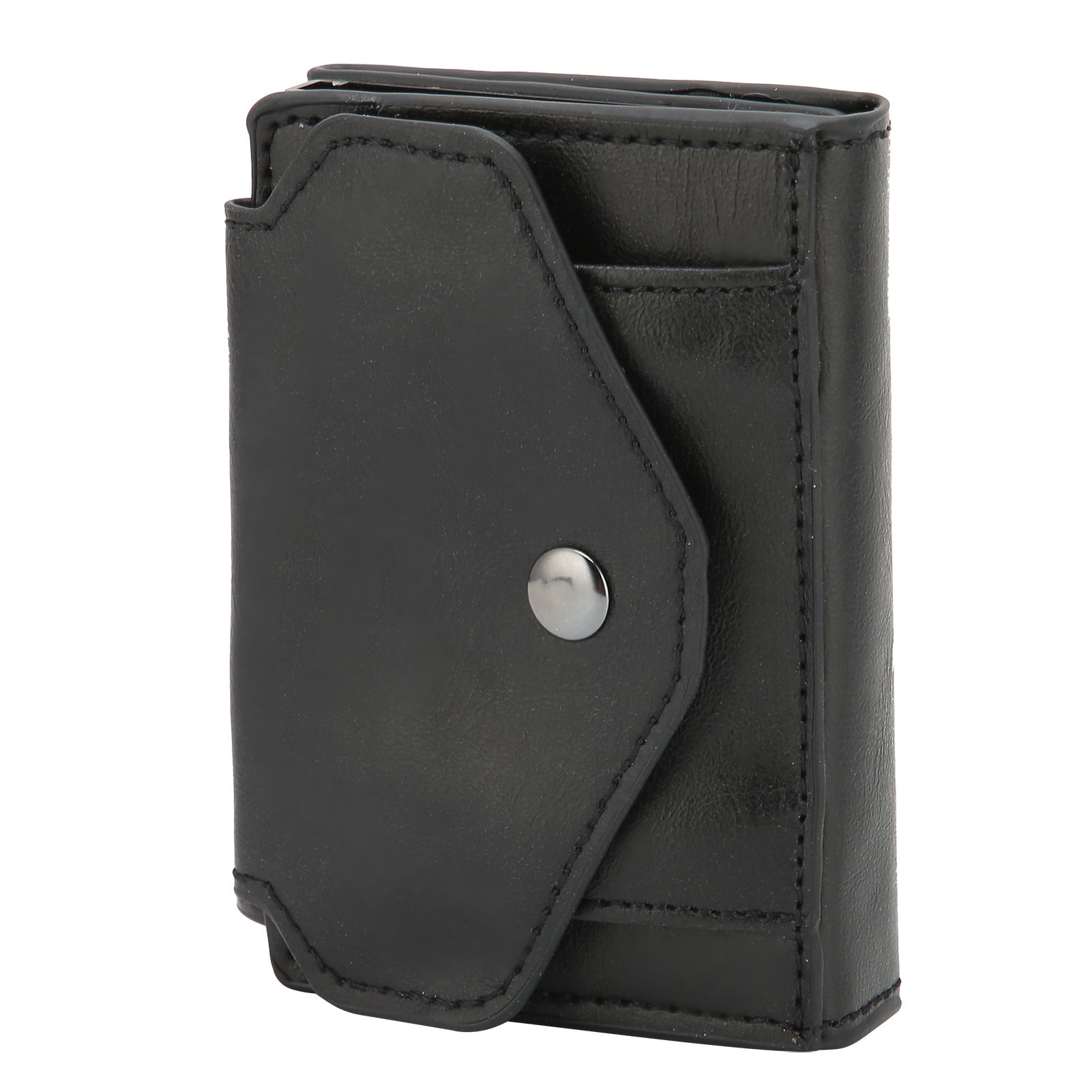 Auto Credit Card Holder Anti Theft Men Wallet Credit ID Cards Case Bag for view 3