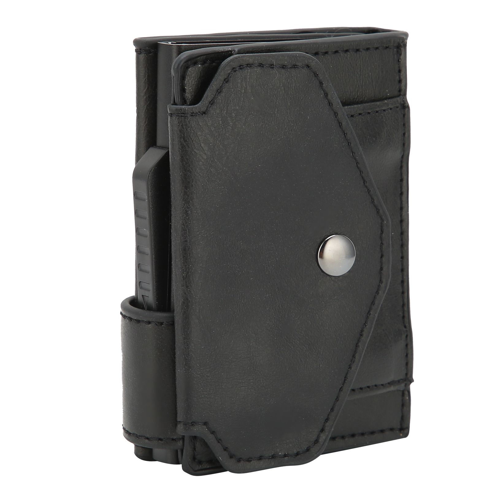 Auto Credit Card Holder Anti Theft Men Wallet Credit ID Cards Case Bag for view 4