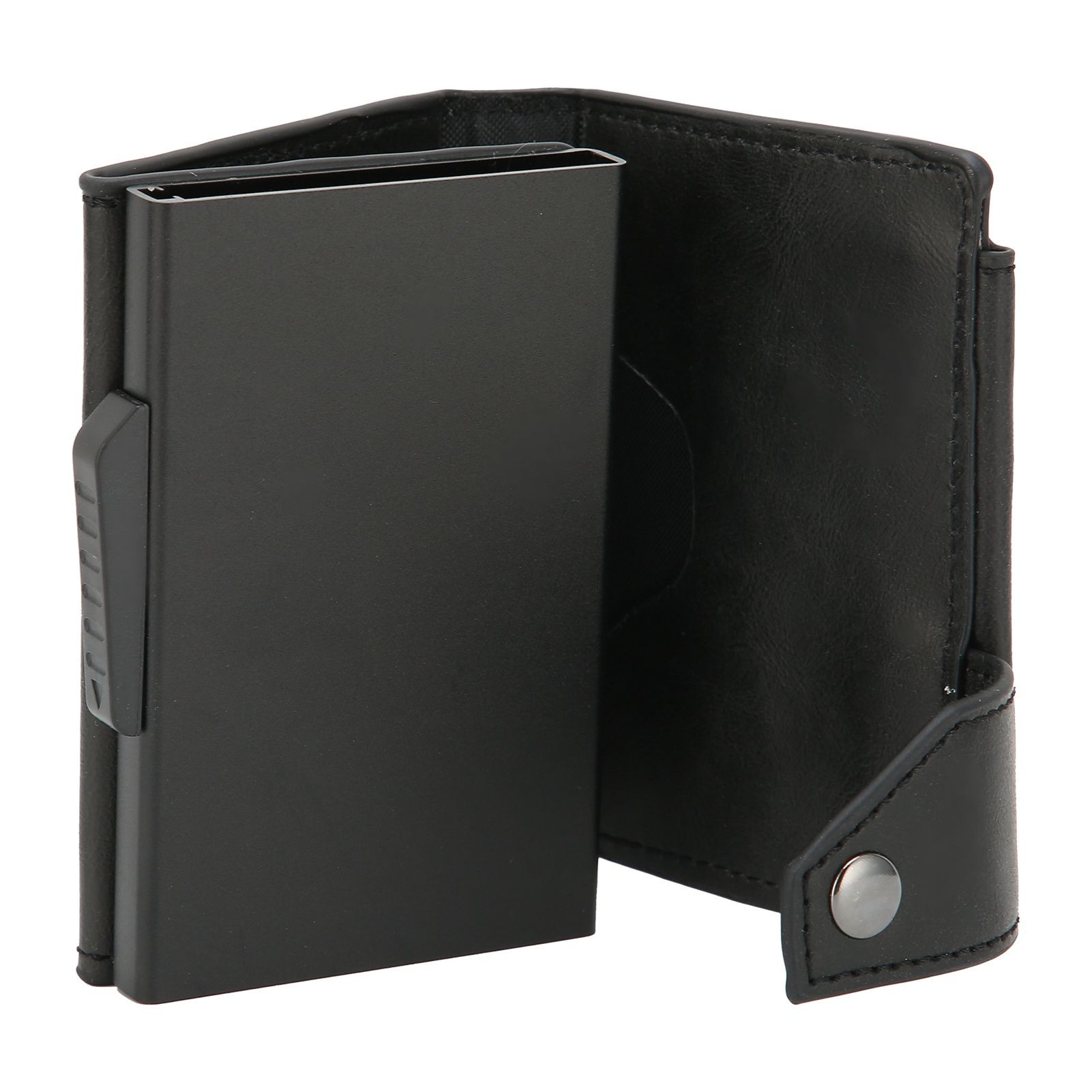 Auto Credit Card Holder Anti Theft Men Wallet Credit ID Cards Case Bag for view 8