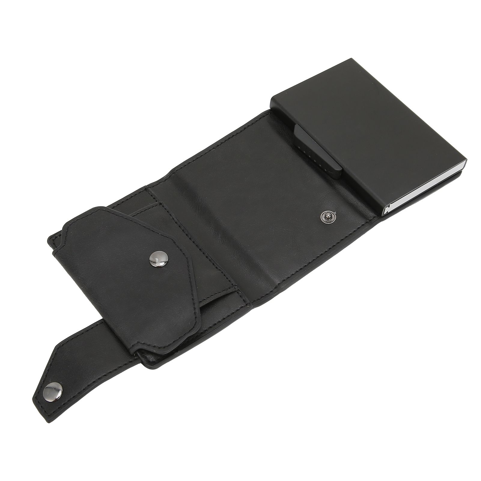Auto Credit Card Holder Anti Theft Men Wallet Credit ID Cards Case Bag for view 10