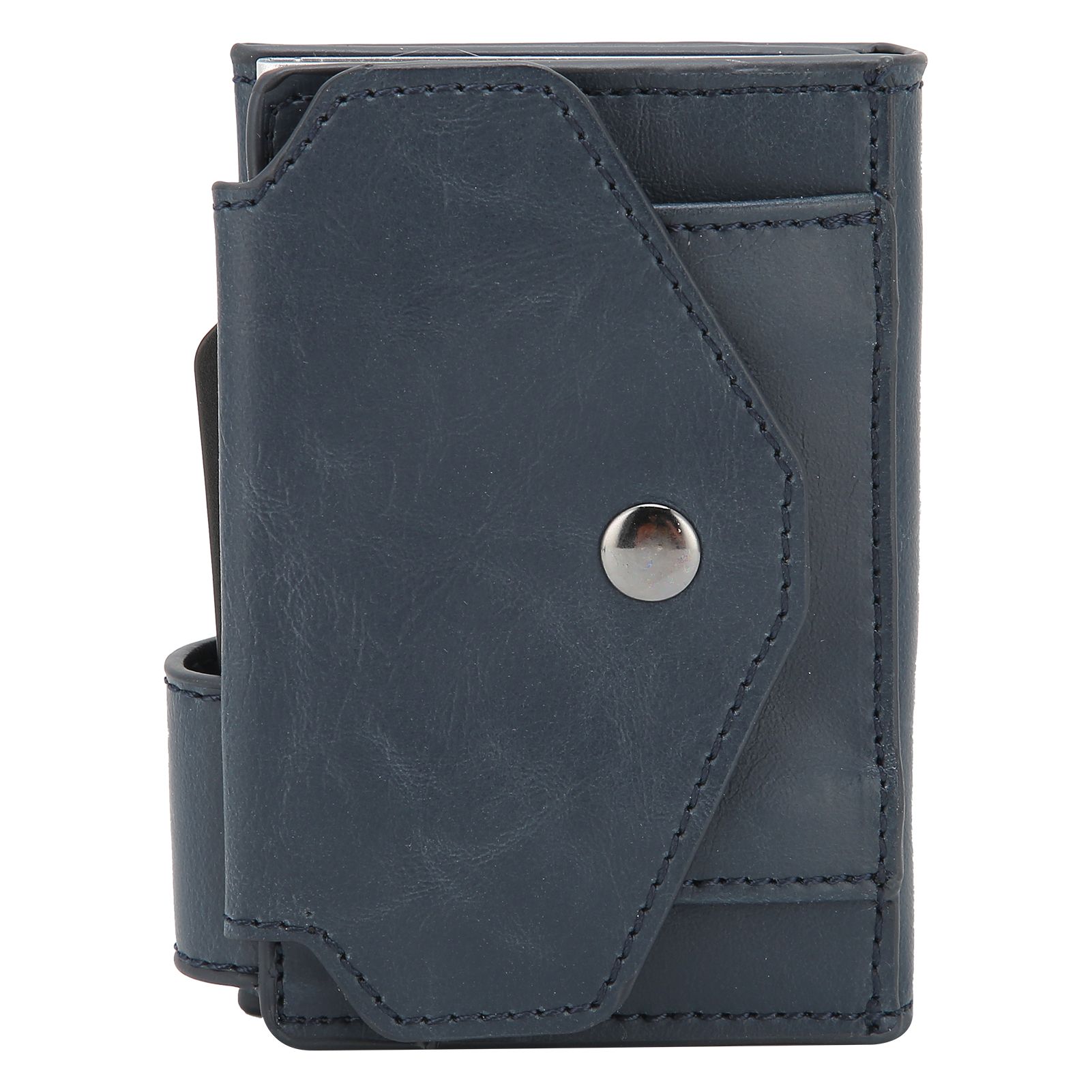 Auto Credit Card Holder Anti Theft Men Wallet Credit ID Cards Case Bag for view 2