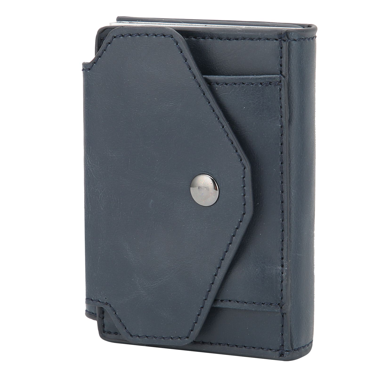 Auto Credit Card Holder Anti Theft Men Wallet Credit ID Cards Case Bag for view 3