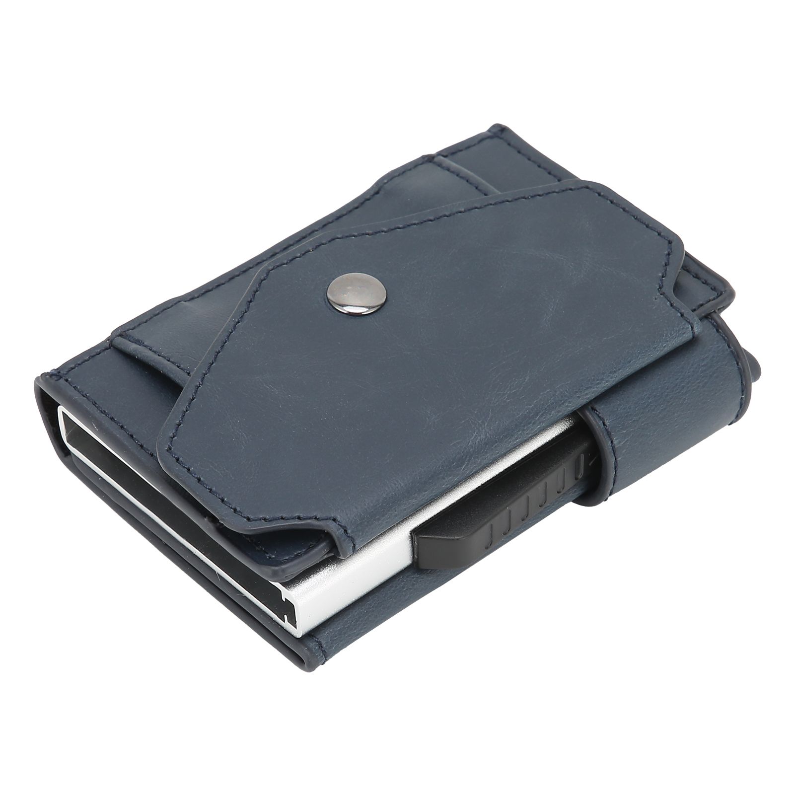 Auto Credit Card Holder Anti Theft Men Wallet Credit ID Cards Case Bag for view 5