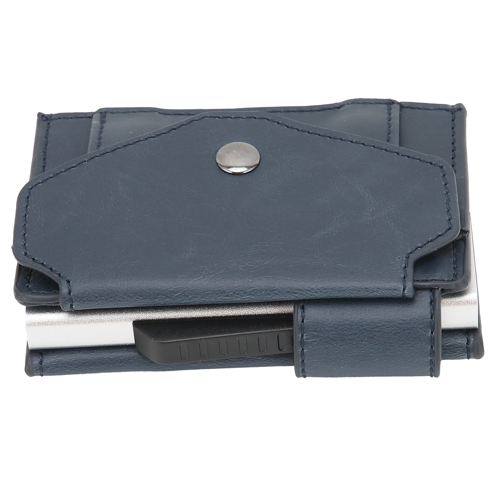Auto Credit Card Holder Anti Theft Men Wallet Credit ID Cards Case Bag for view 6