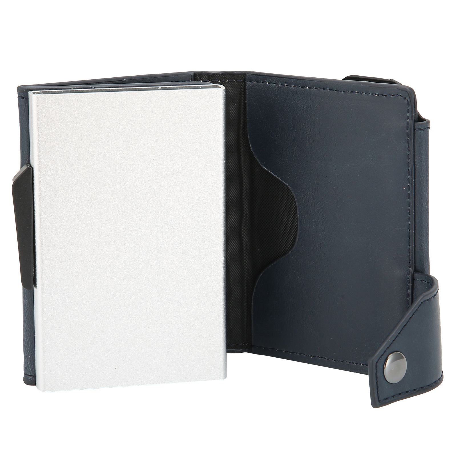 Auto Credit Card Holder Anti Theft Men Wallet Credit ID Cards Case Bag for view 8