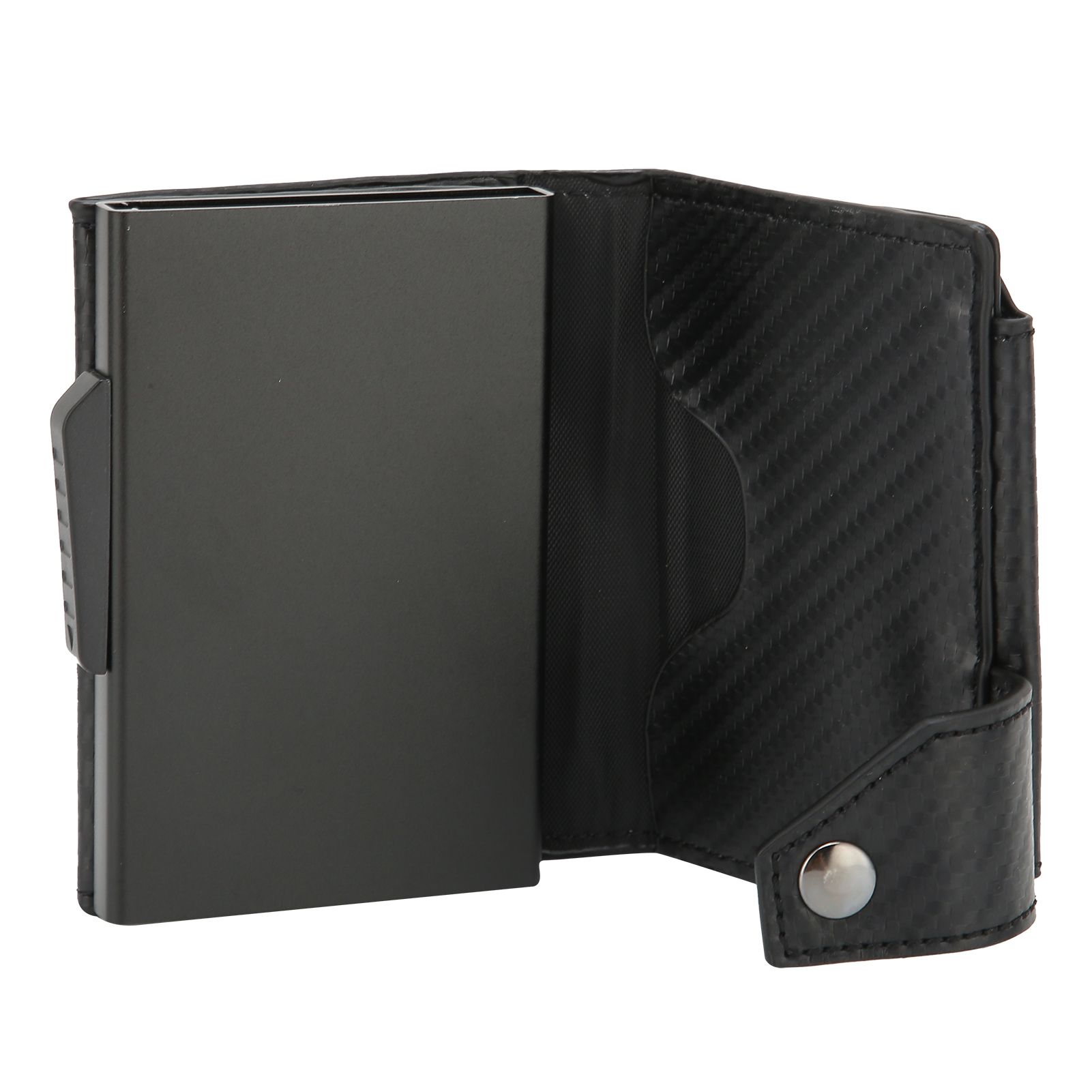 Auto Credit Card Holder Anti Theft Men Wallet Credit ID Cards Case Bag for view 5