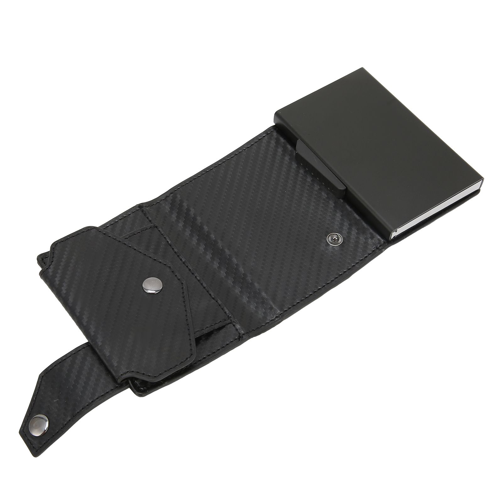 Auto Credit Card Holder Anti Theft Men Wallet Credit ID Cards Case Bag for view 10