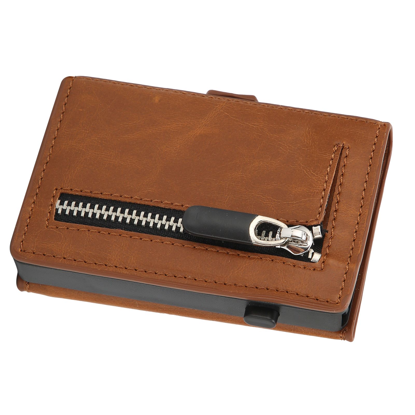AntiTheft Wallet Fashion Slim Shielding Degaussing Credit Card Holder Card — image 1