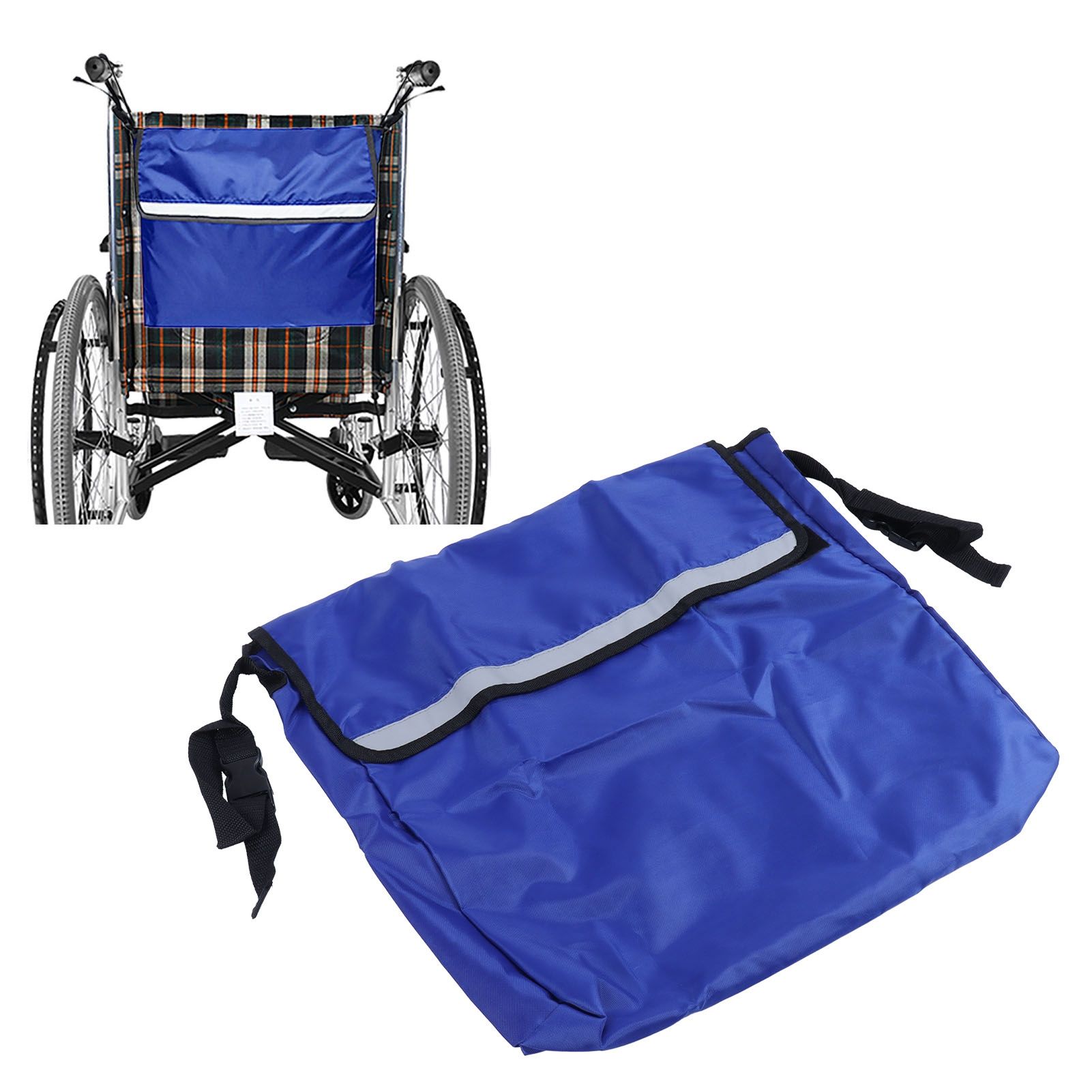 Wheelchair Handrail Bag Wheelchair Storage Bag Accessory Hanging Bag for Most view 11