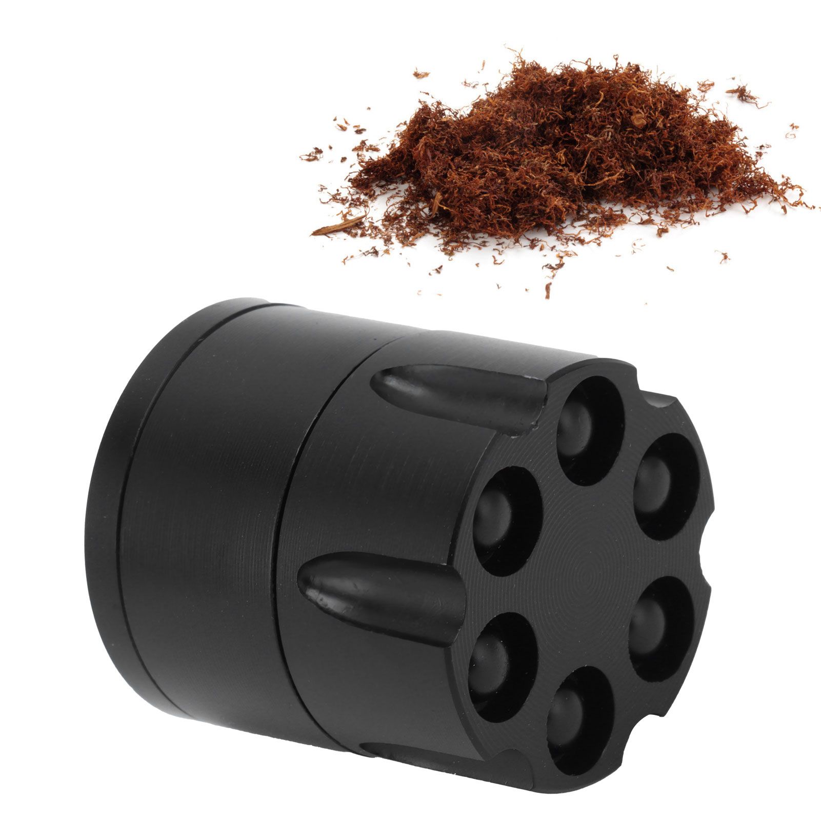Mini Innovative Shape Smoke Grinder Compact Lightweight Herbal Crusher view 11