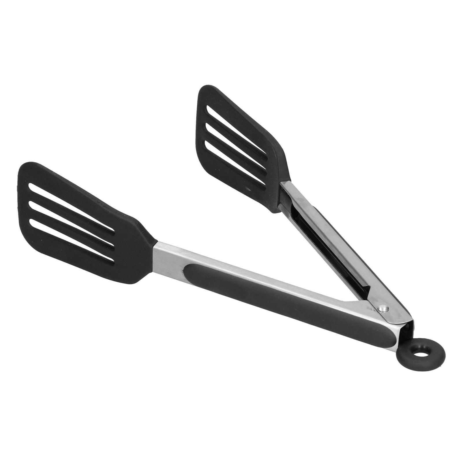 Stainless Steel Silicone Steak Clamp Foldable Barbecue Baking Tongs for BBQ view 6