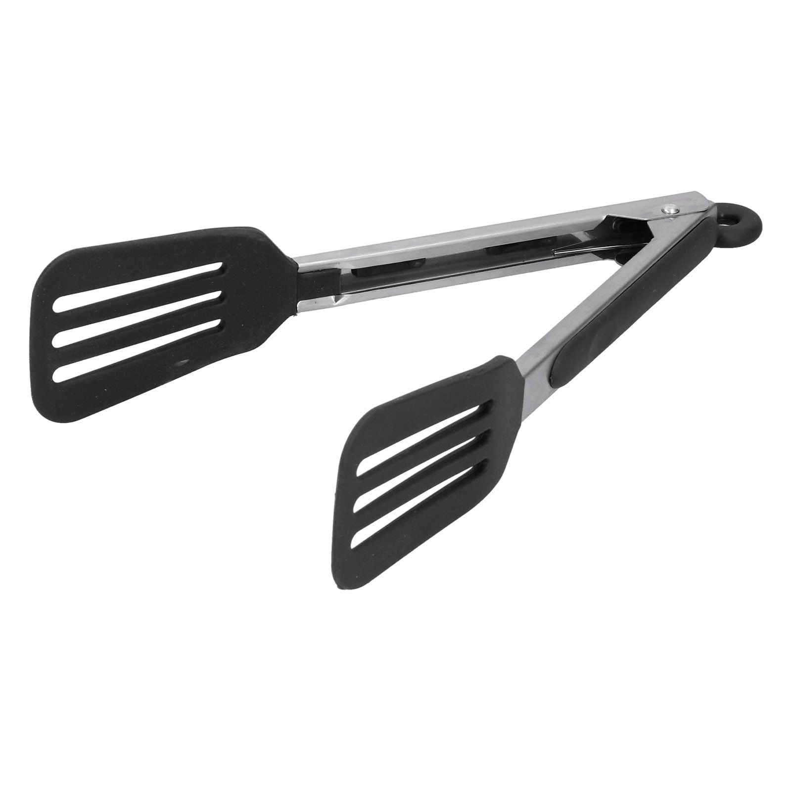 Stainless Steel Silicone Steak Clamp Foldable Barbecue Baking Tongs for BBQ view 7