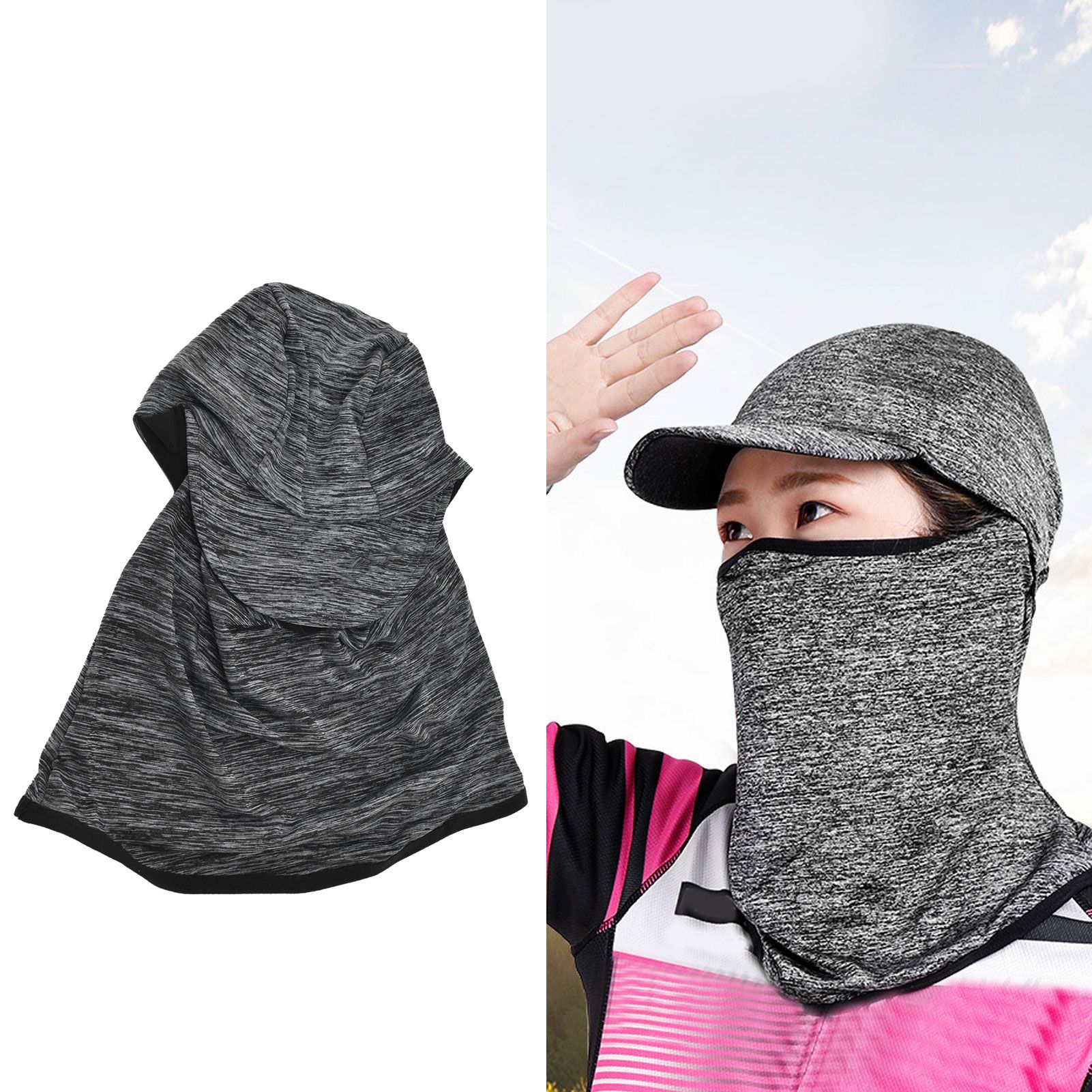 Ice Silk Headgear Cycling Running Outdoor Sports Summer Sun Protection Cooling view 12