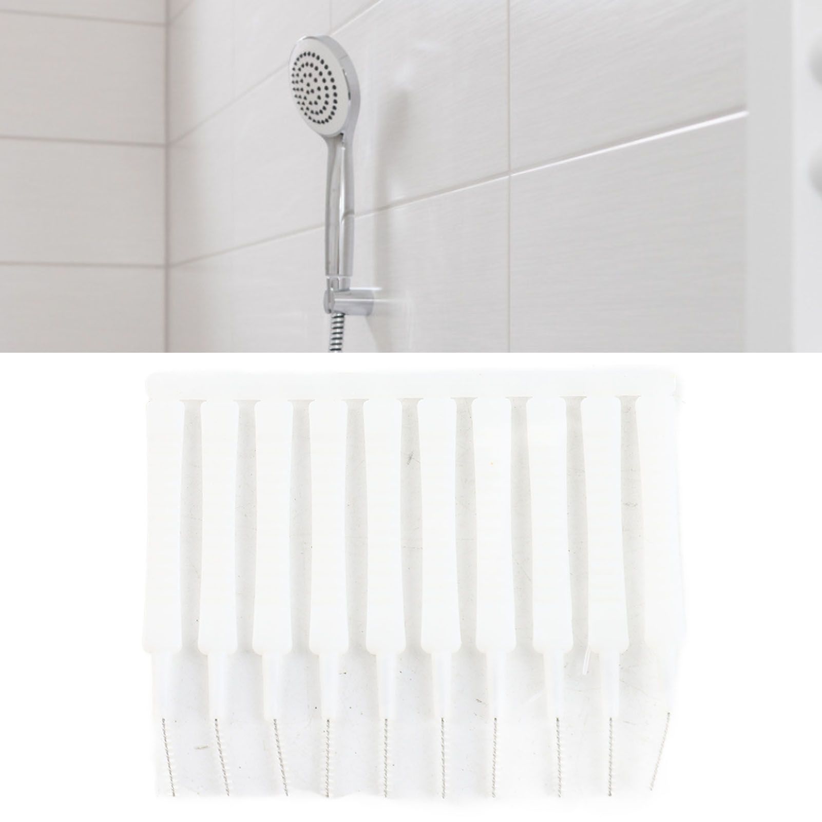 10PCS Shower Hole Gaps Bore Cleaner Anti‑Clogging Cleaning Brush for Shower Head view 11