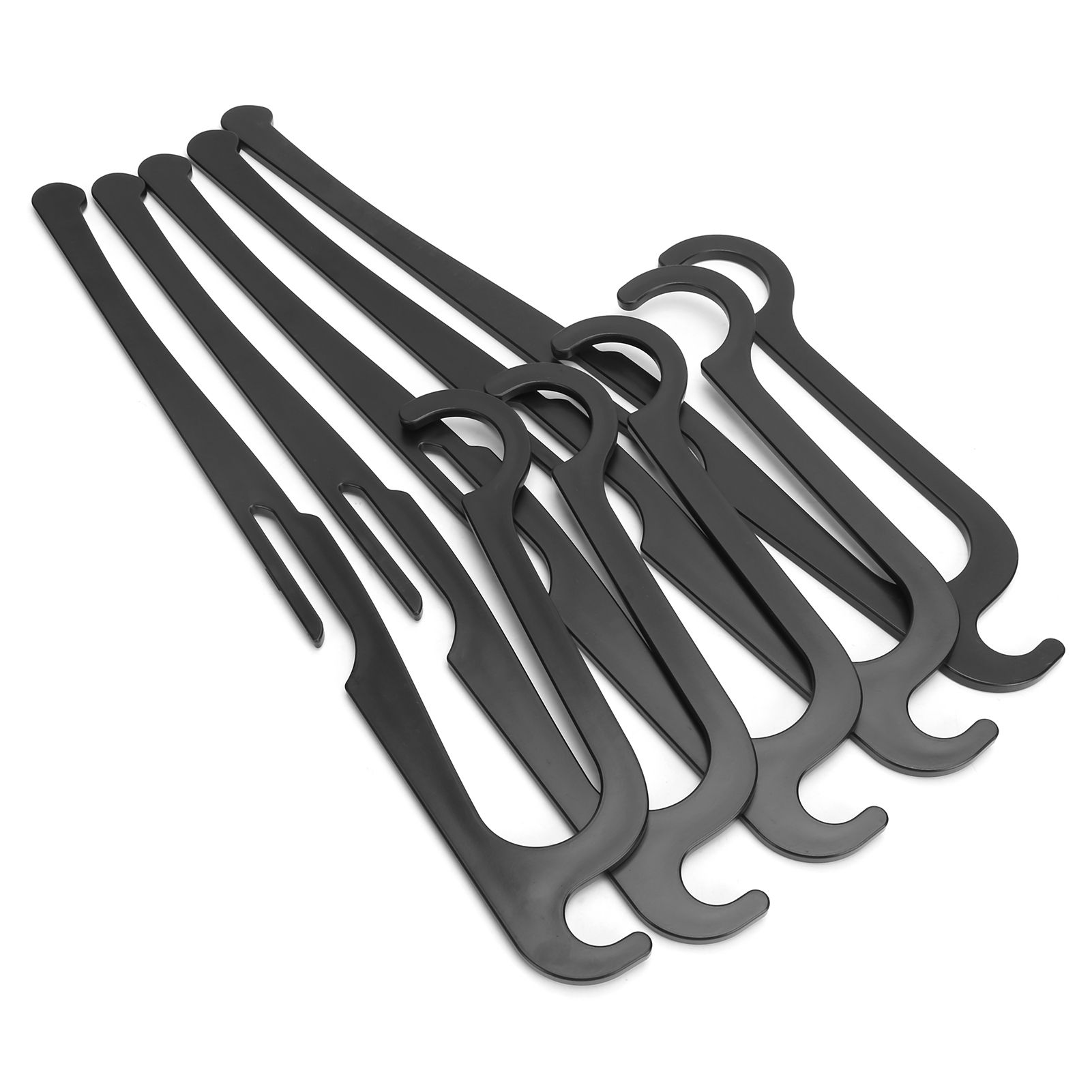 Innovative Clothes Rack Plastic Multifunctional Portable Clothes Hanger view 9